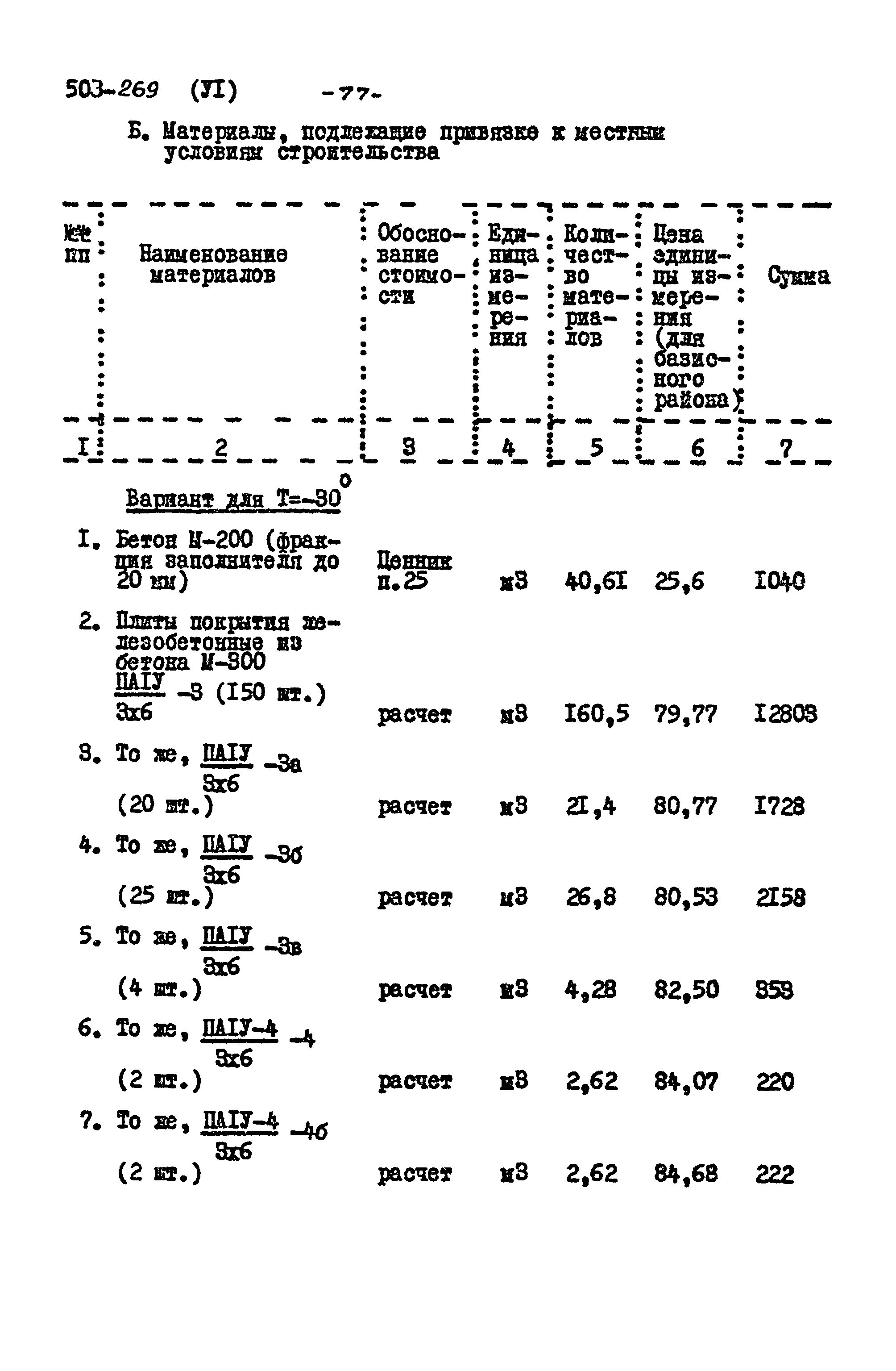 Типовой проект 503-269