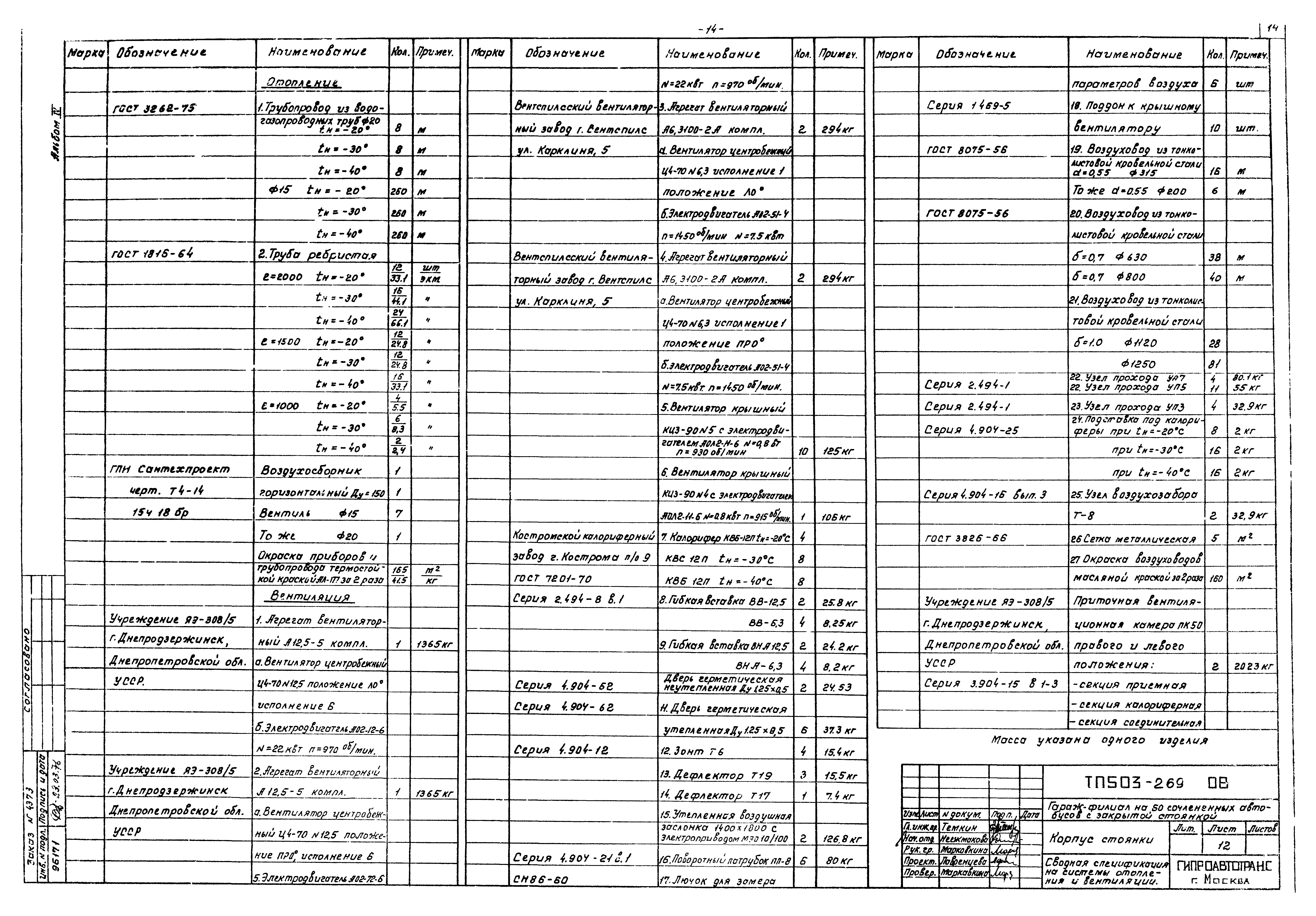 Типовой проект 503-269