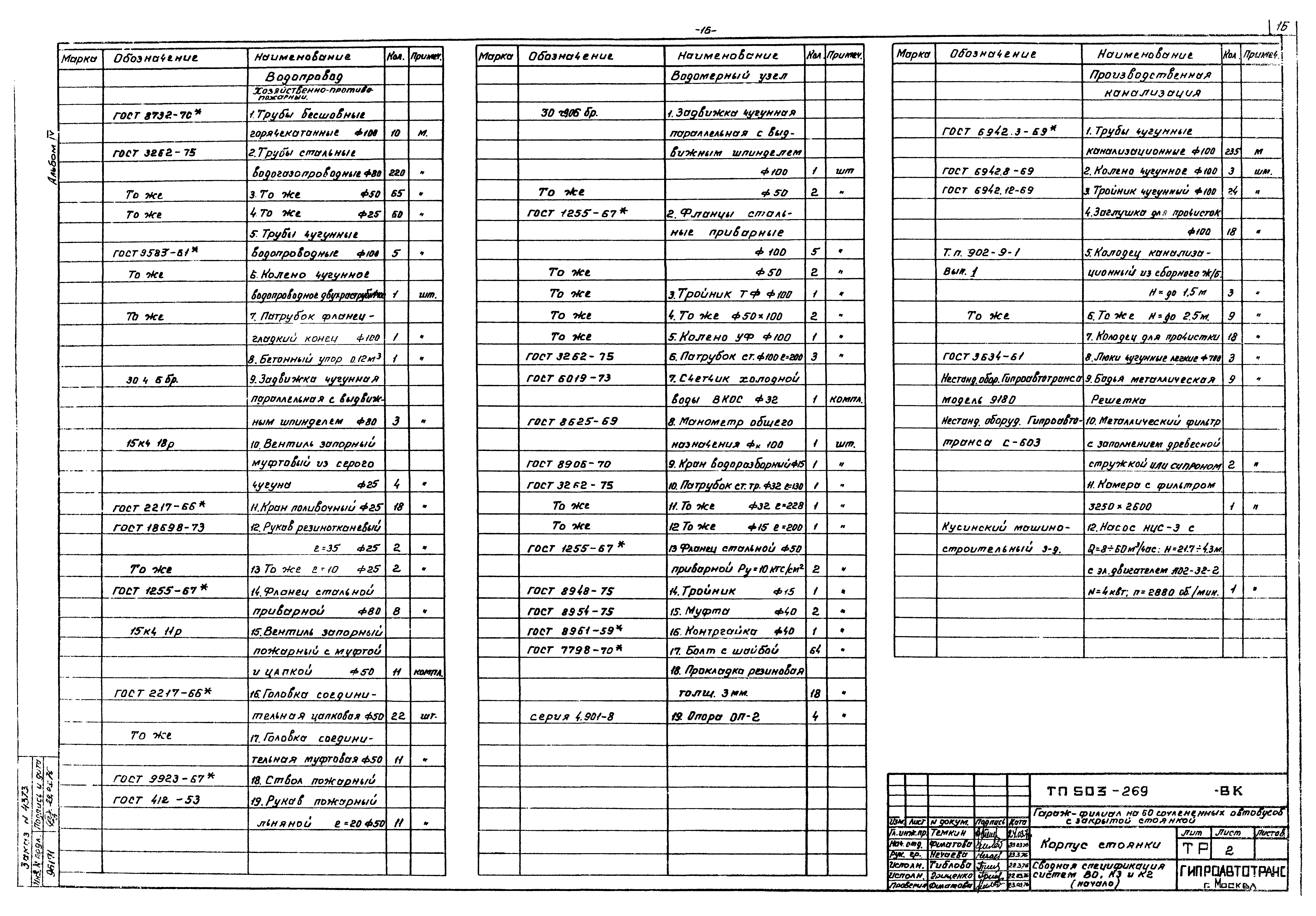 Типовой проект 503-269