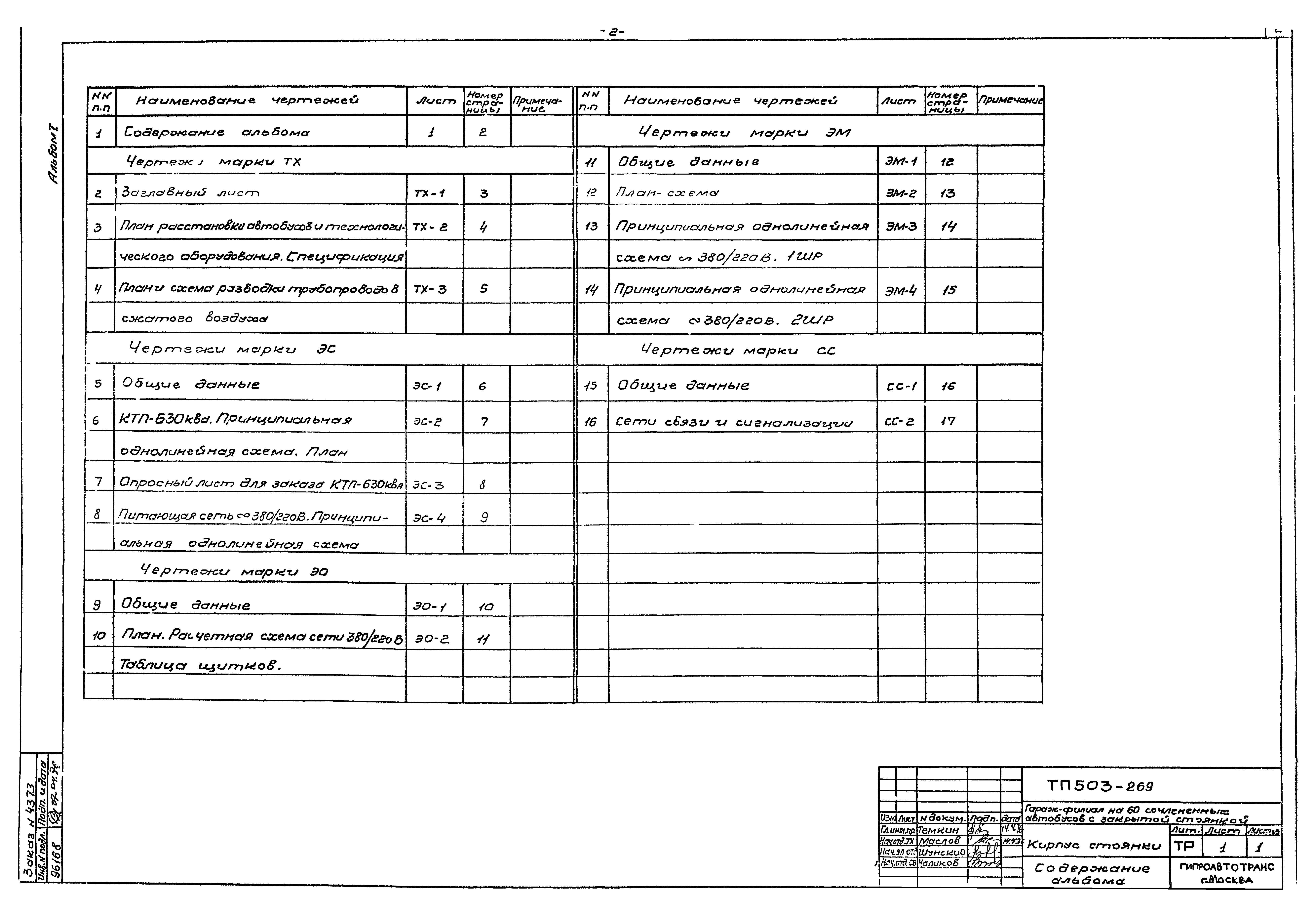 Типовой проект 503-269