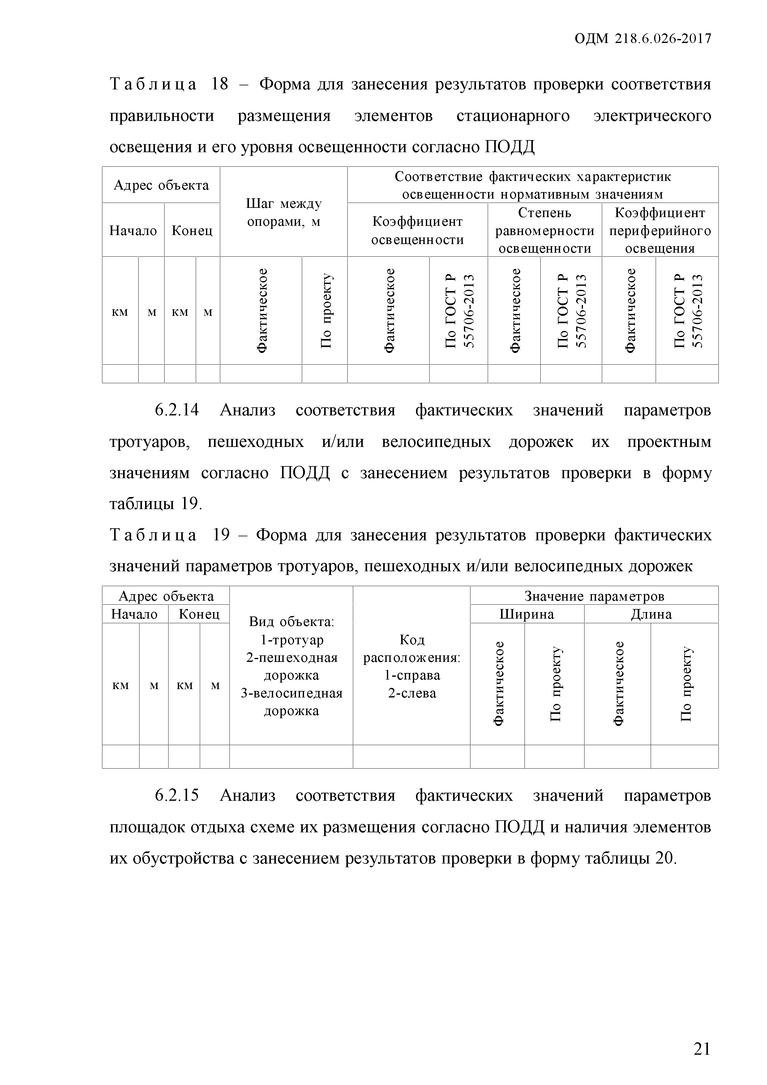 ОДМ 218.6.026-2017