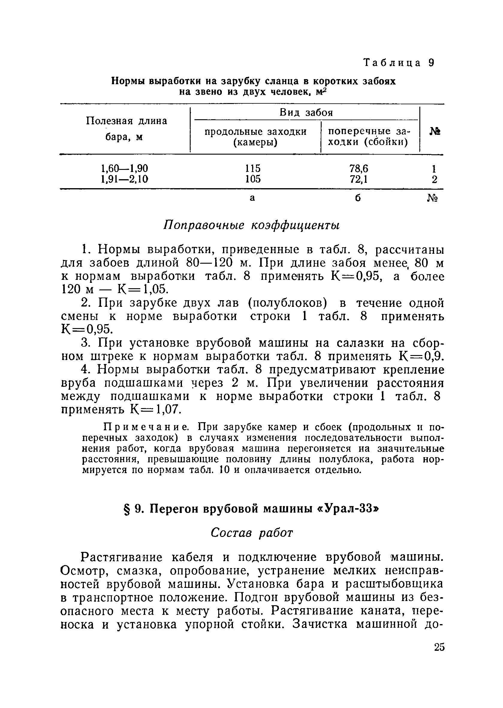 Скачать Единые нормы выработки для сланцевых шахт. Очистные работы и  доставка деревянной крепи