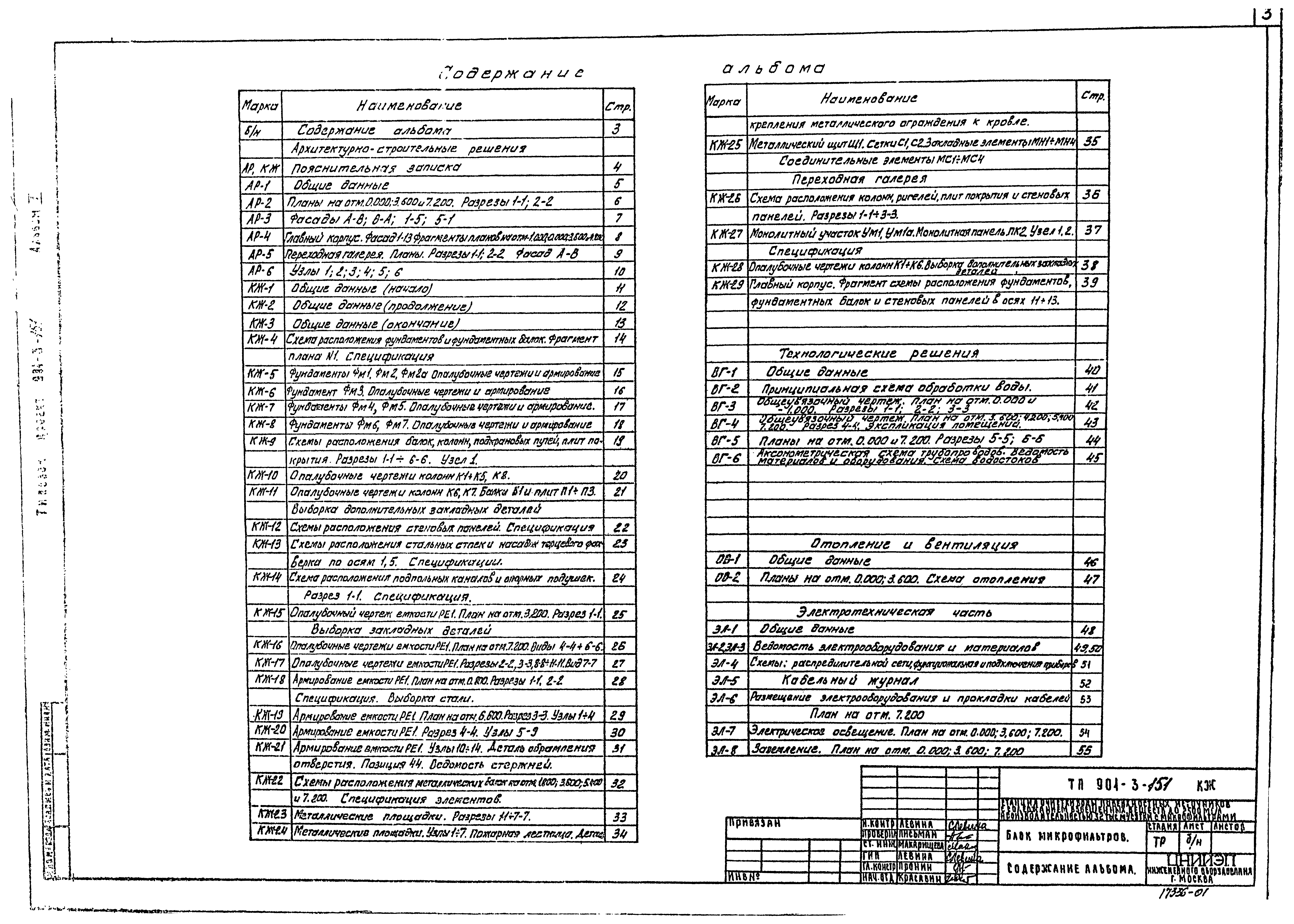 Типовой проект 901-3-151