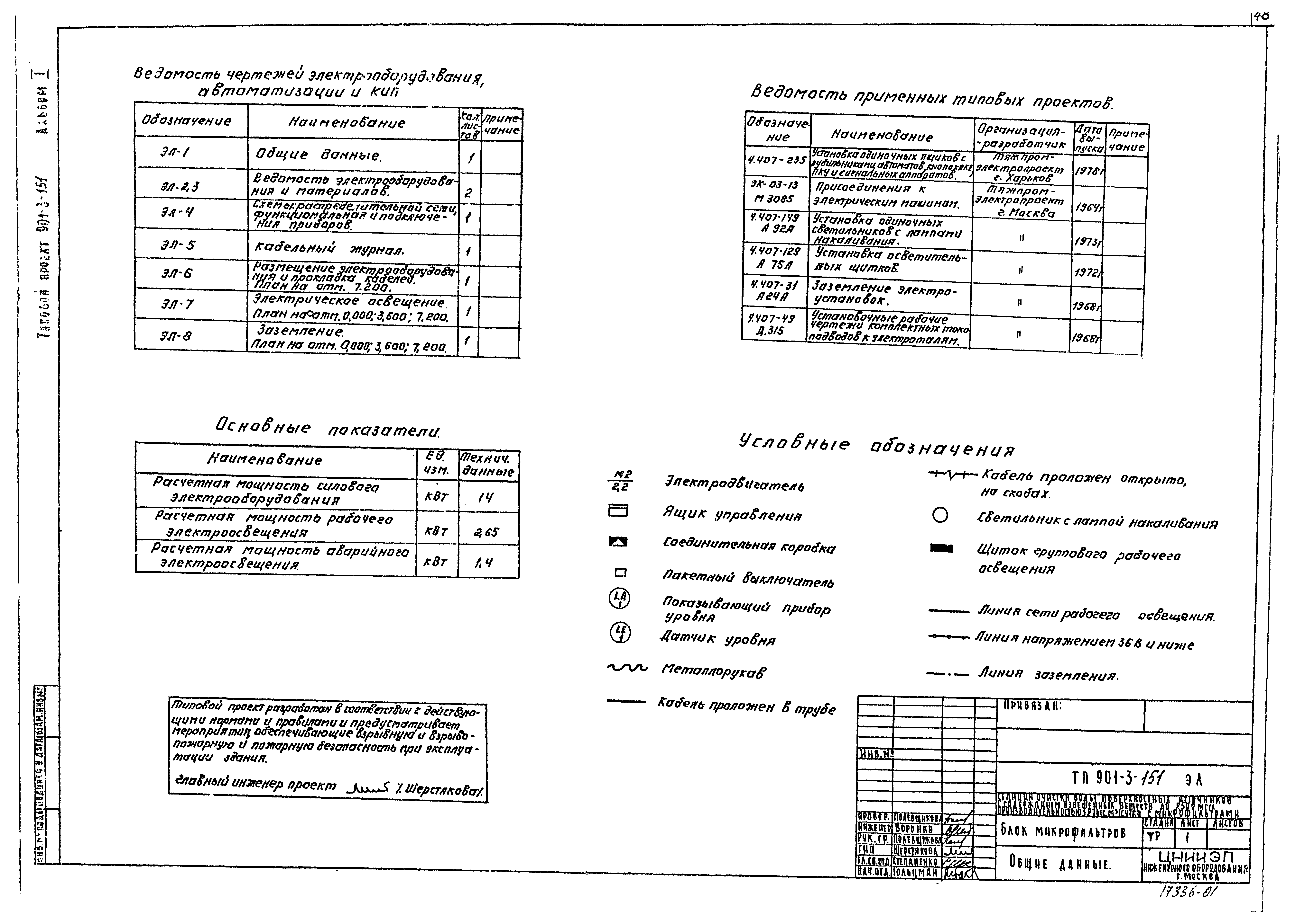 Типовой проект 901-3-151