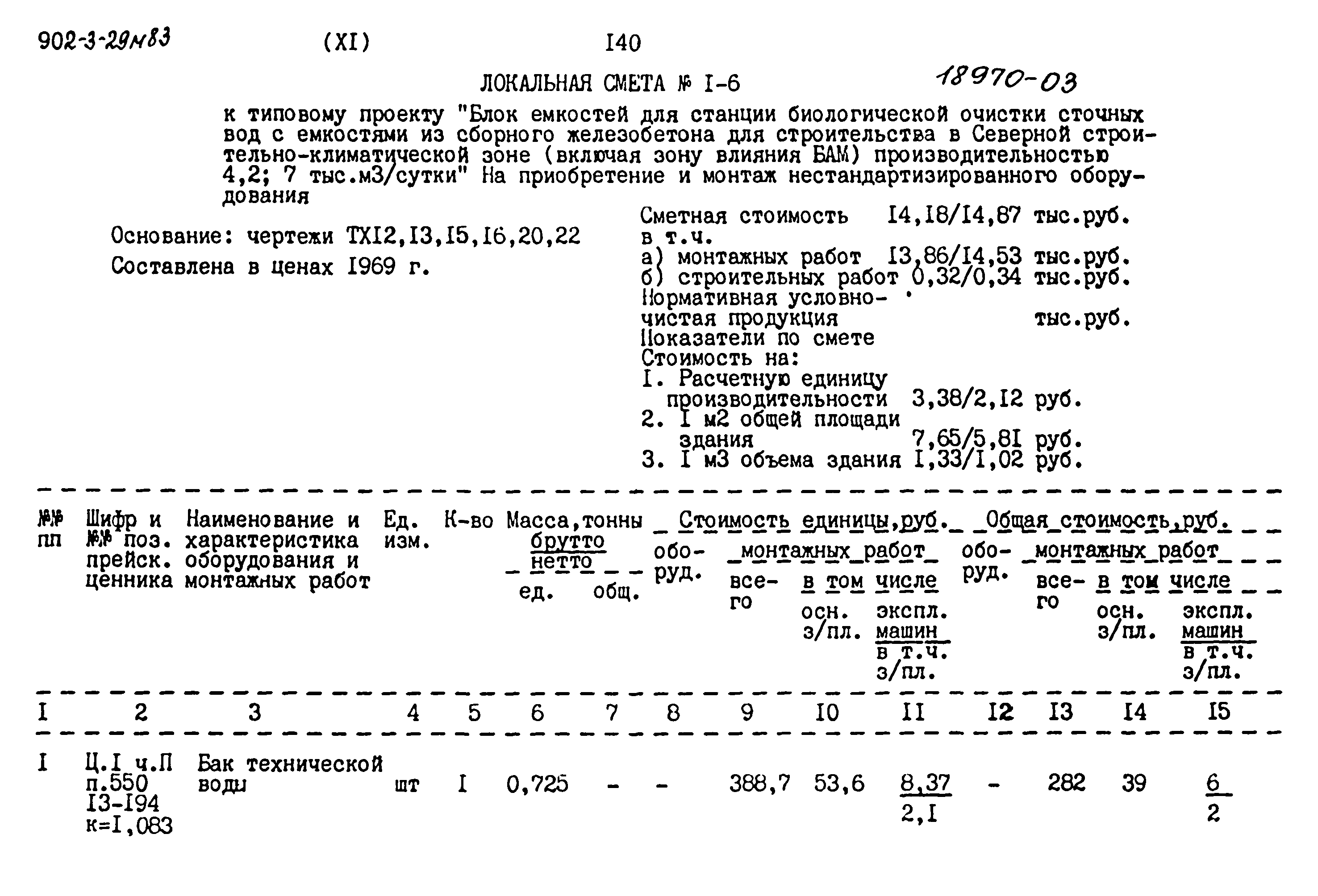 Типовой проект 902-3-29м.83