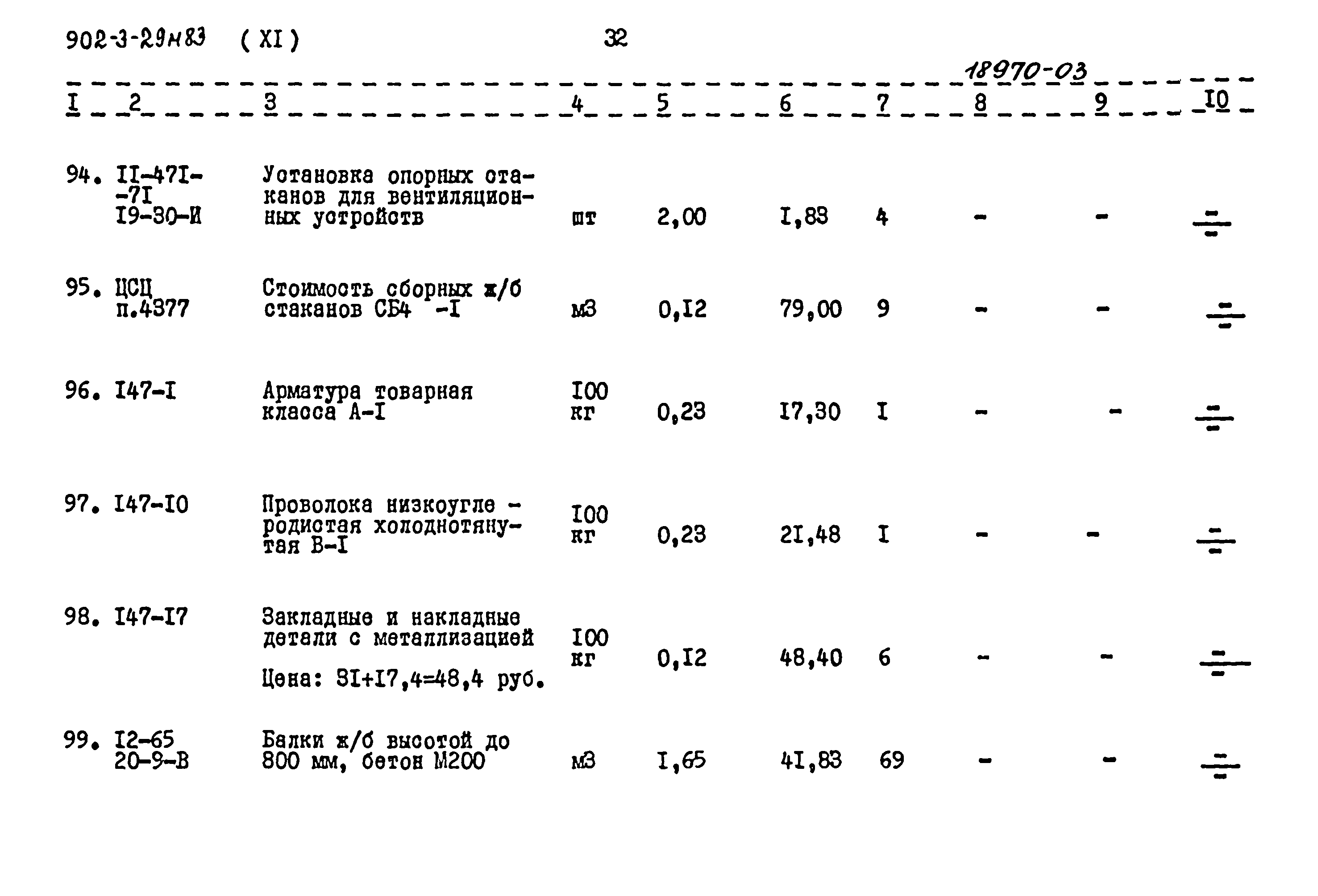 Типовой проект 902-3-29м.83