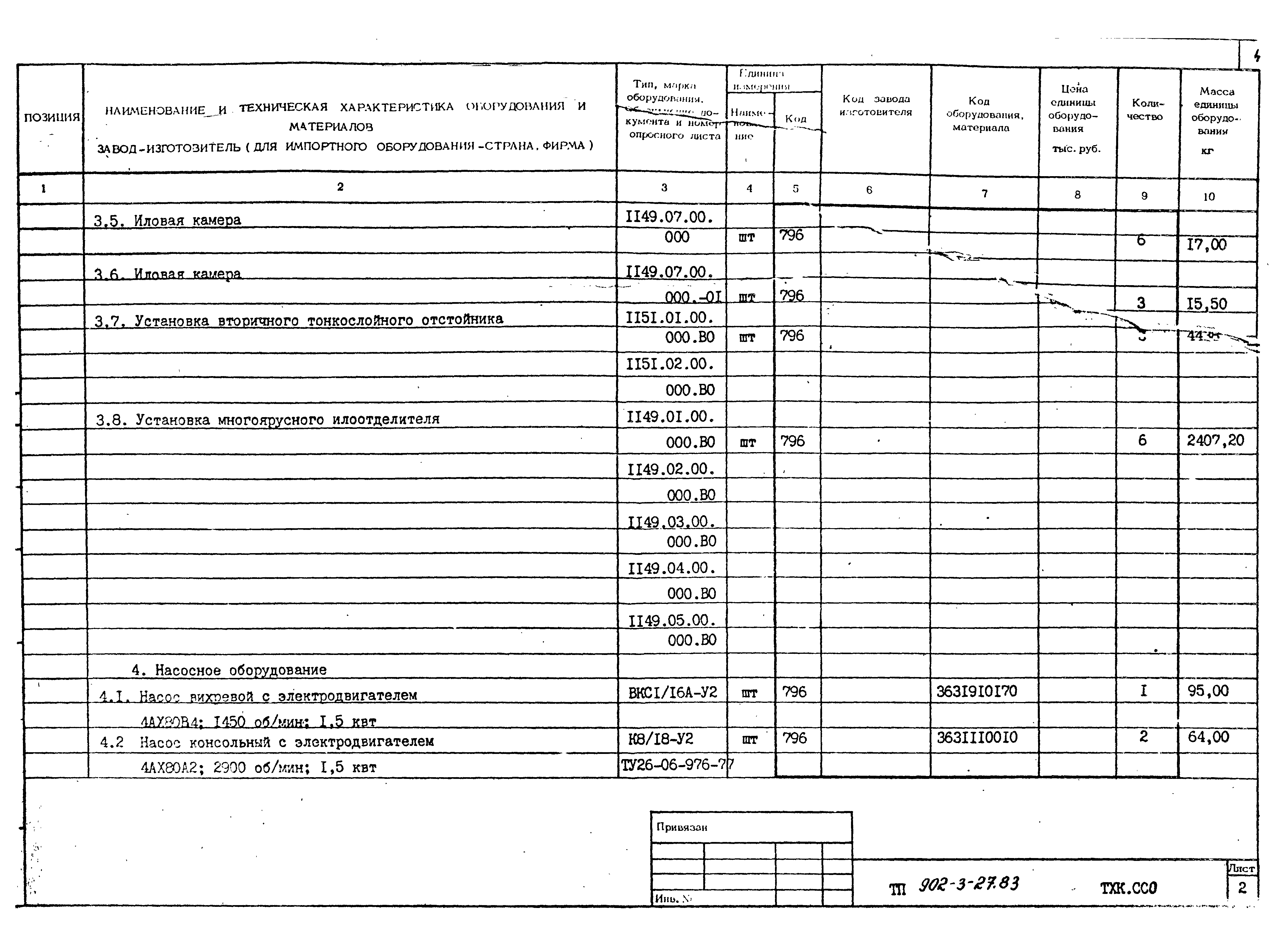 Типовой проект 902-3-29м.83