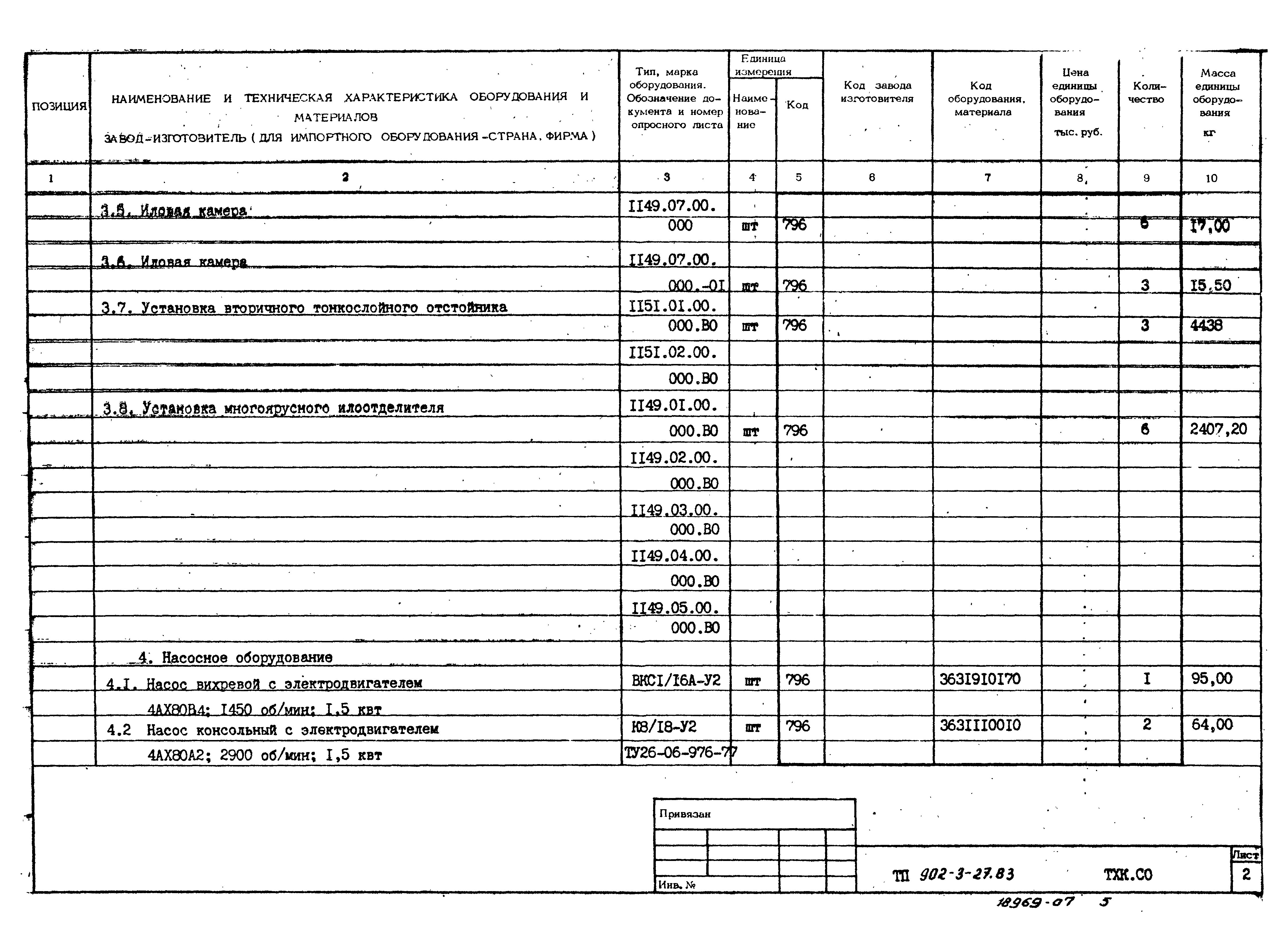 Типовой проект 902-3-29м.83