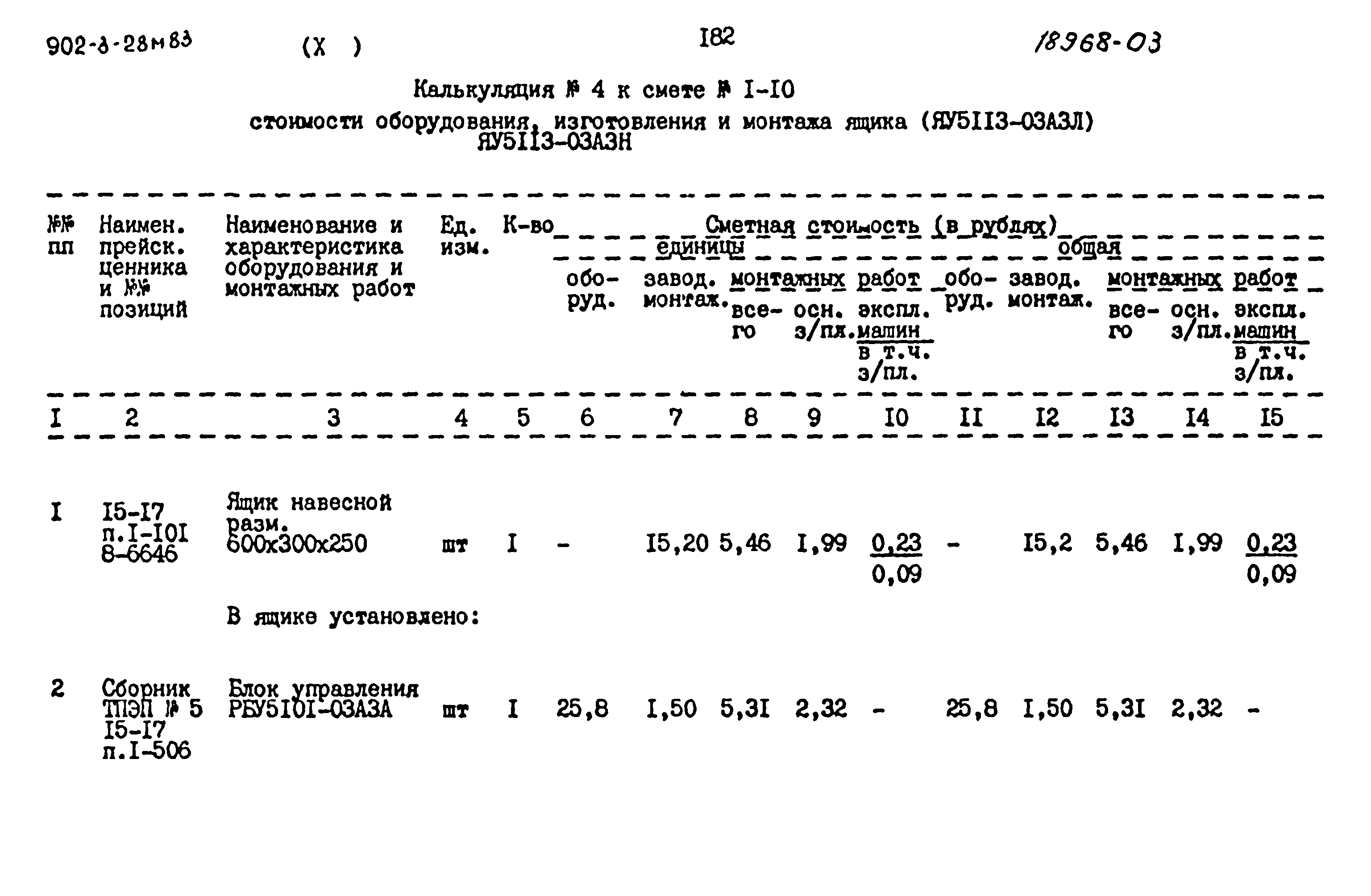 Типовой проект 902-3-28м.83