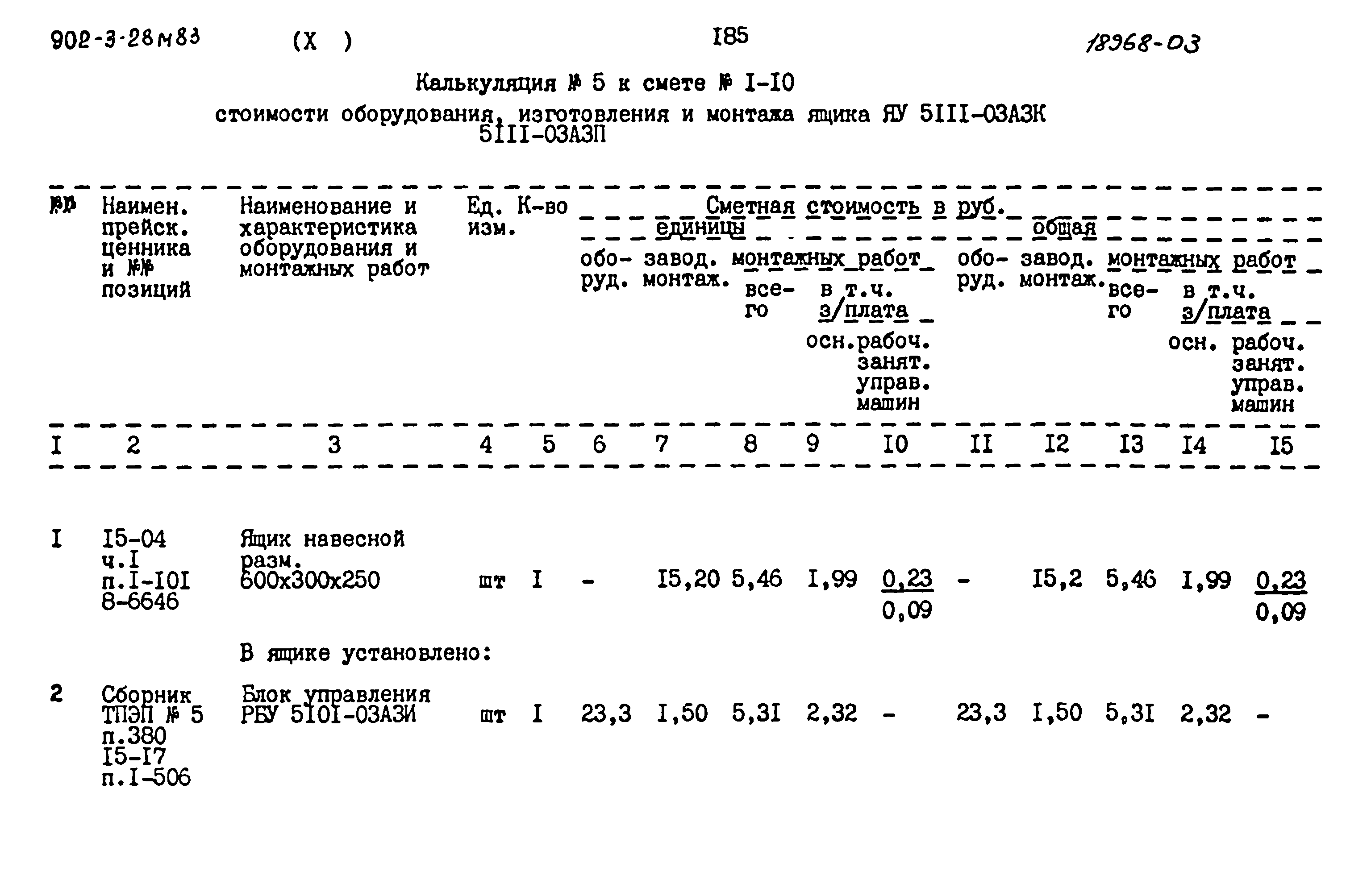 Типовой проект 902-3-28м.83