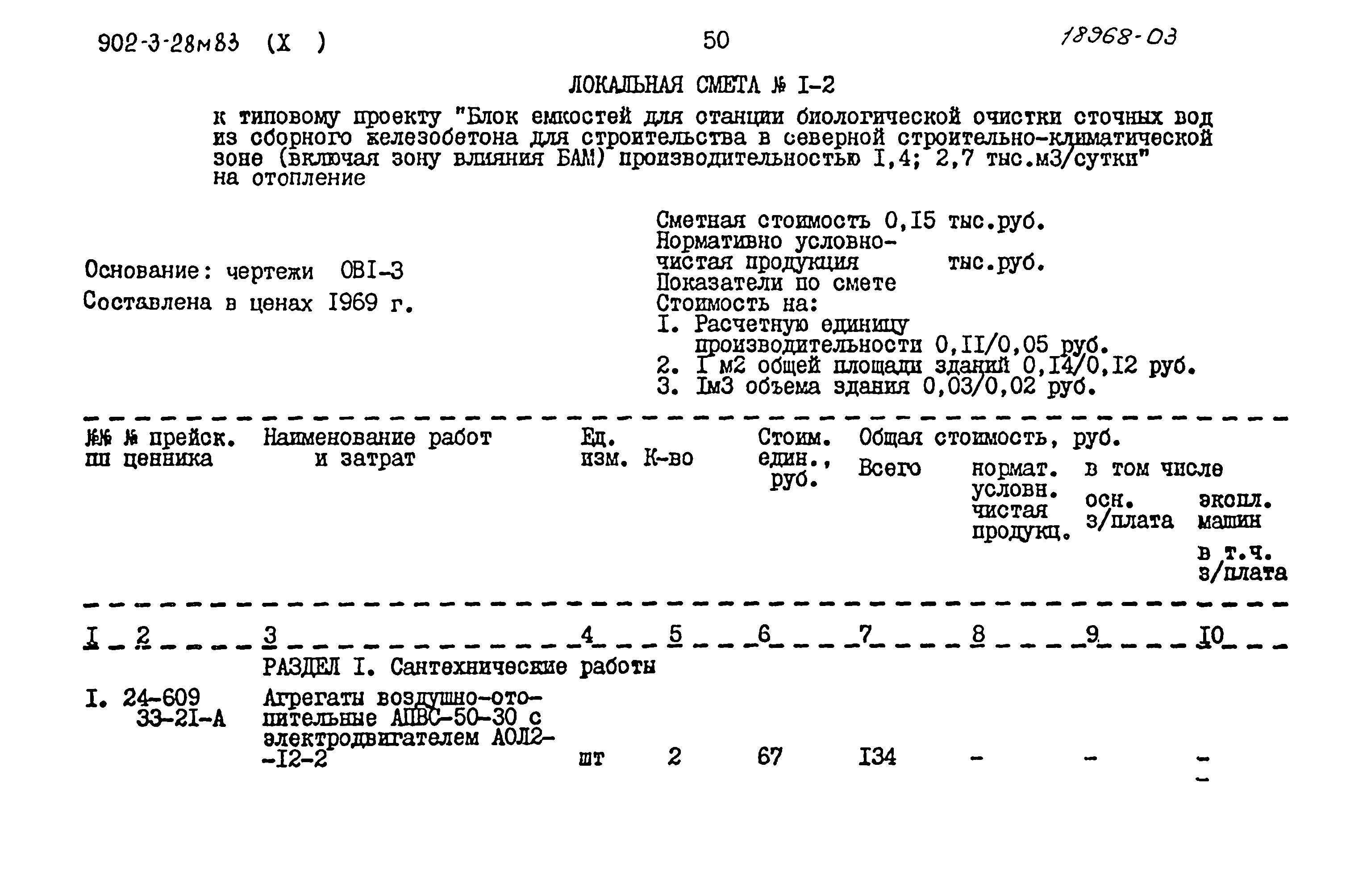 Типовой проект 902-3-28м.83