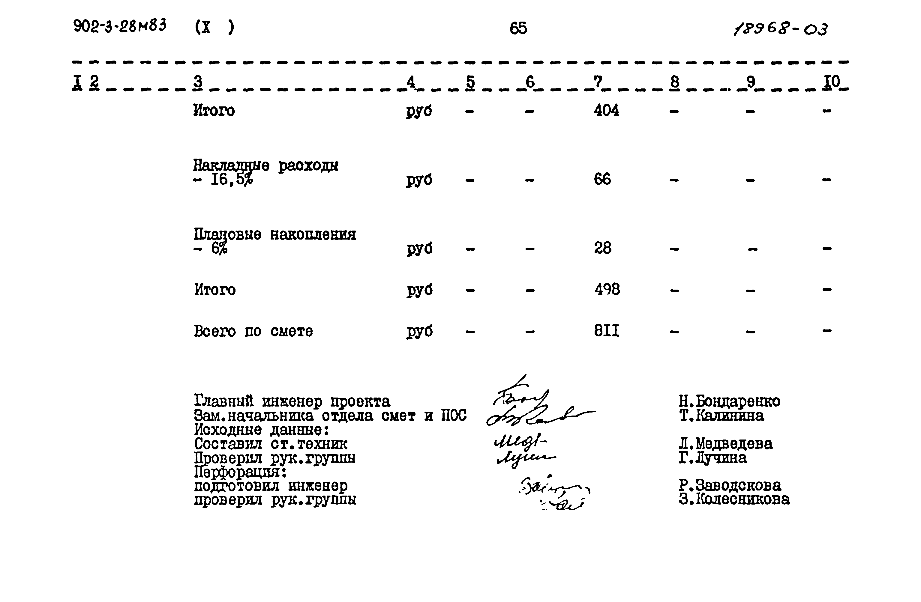 Типовой проект 902-3-28м.83
