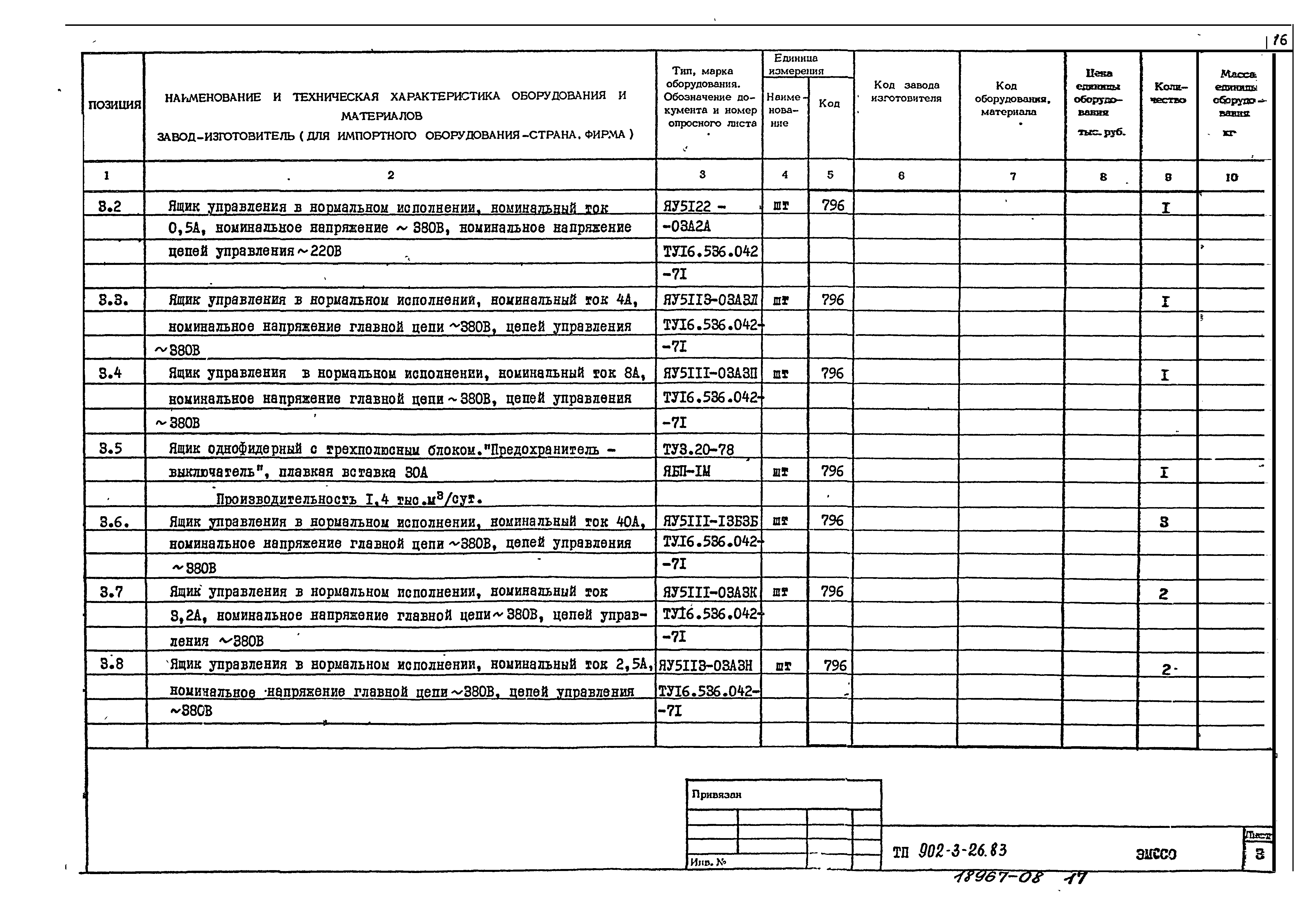 Типовой проект 902-3-28м.83