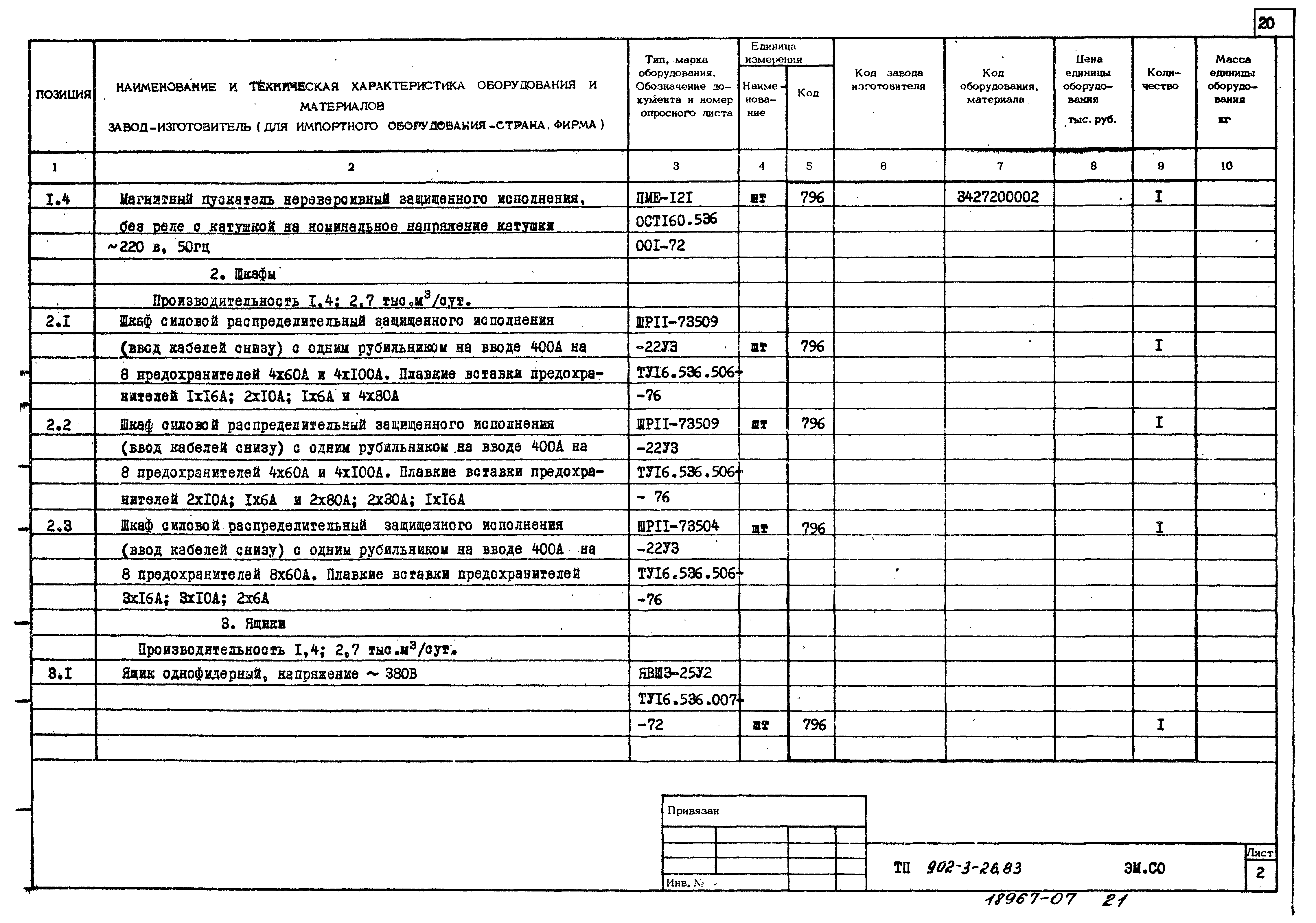Типовой проект 902-3-28м.83