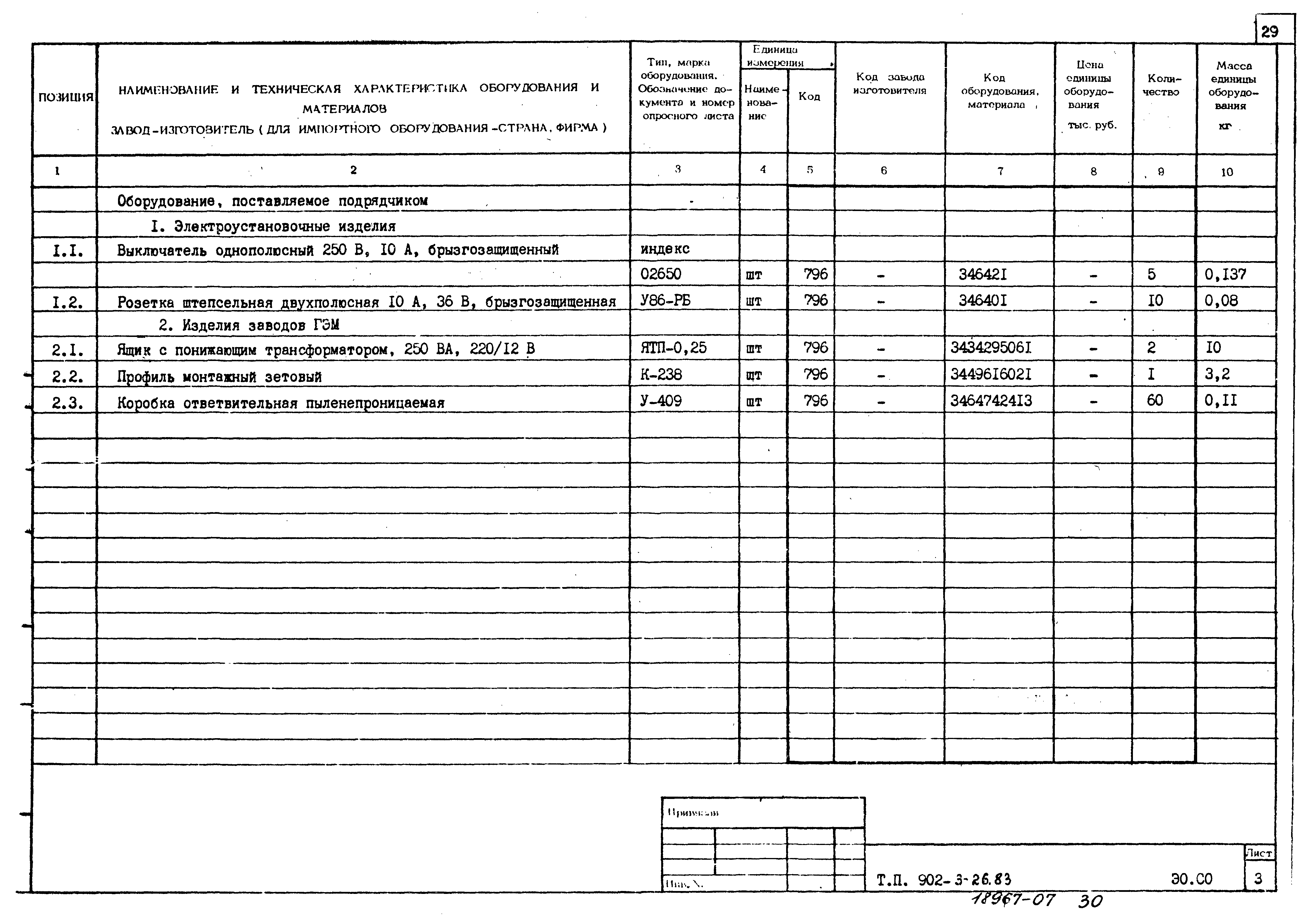 Типовой проект 902-3-28м.83
