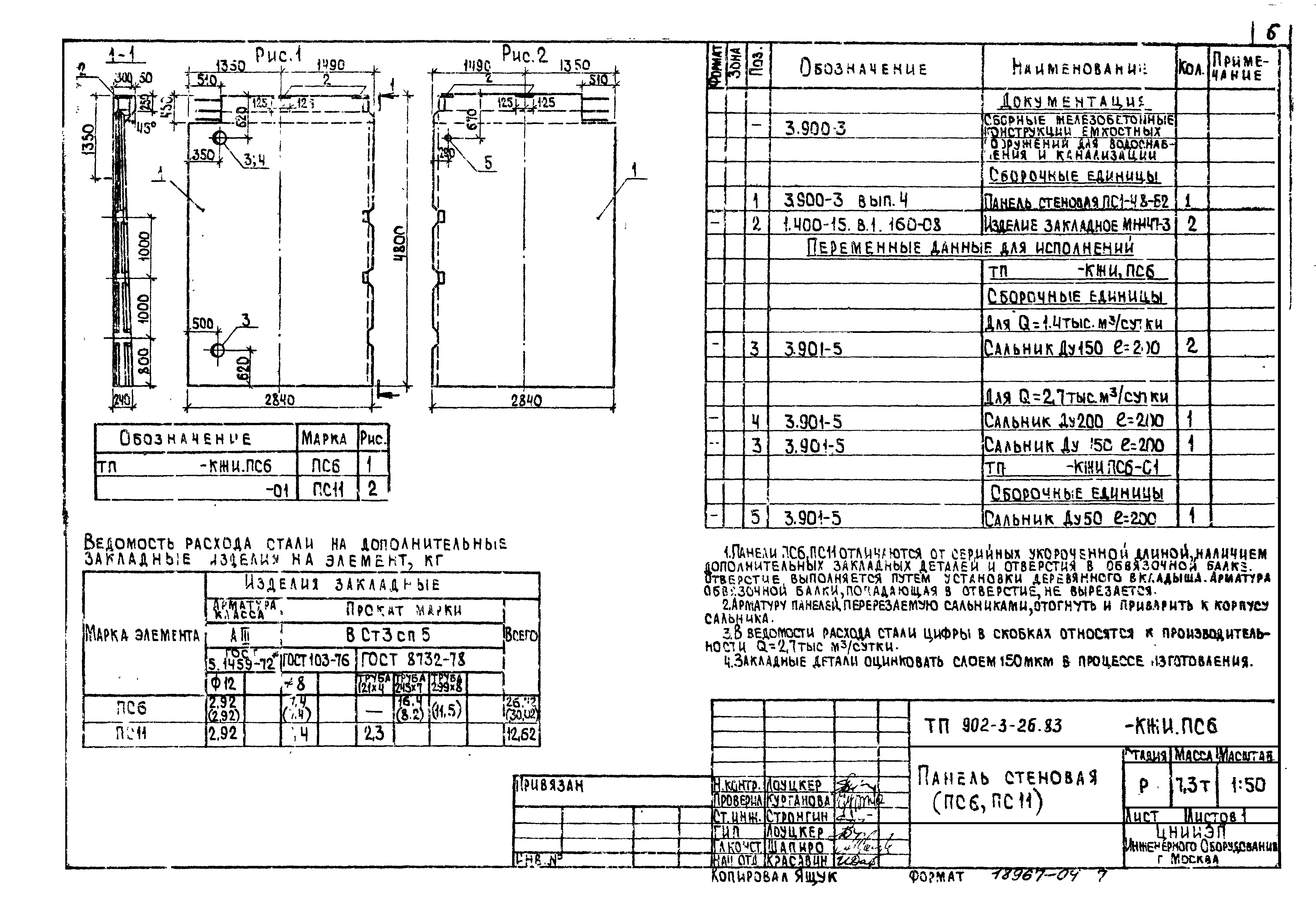 Типовой проект 902-3-28м.83