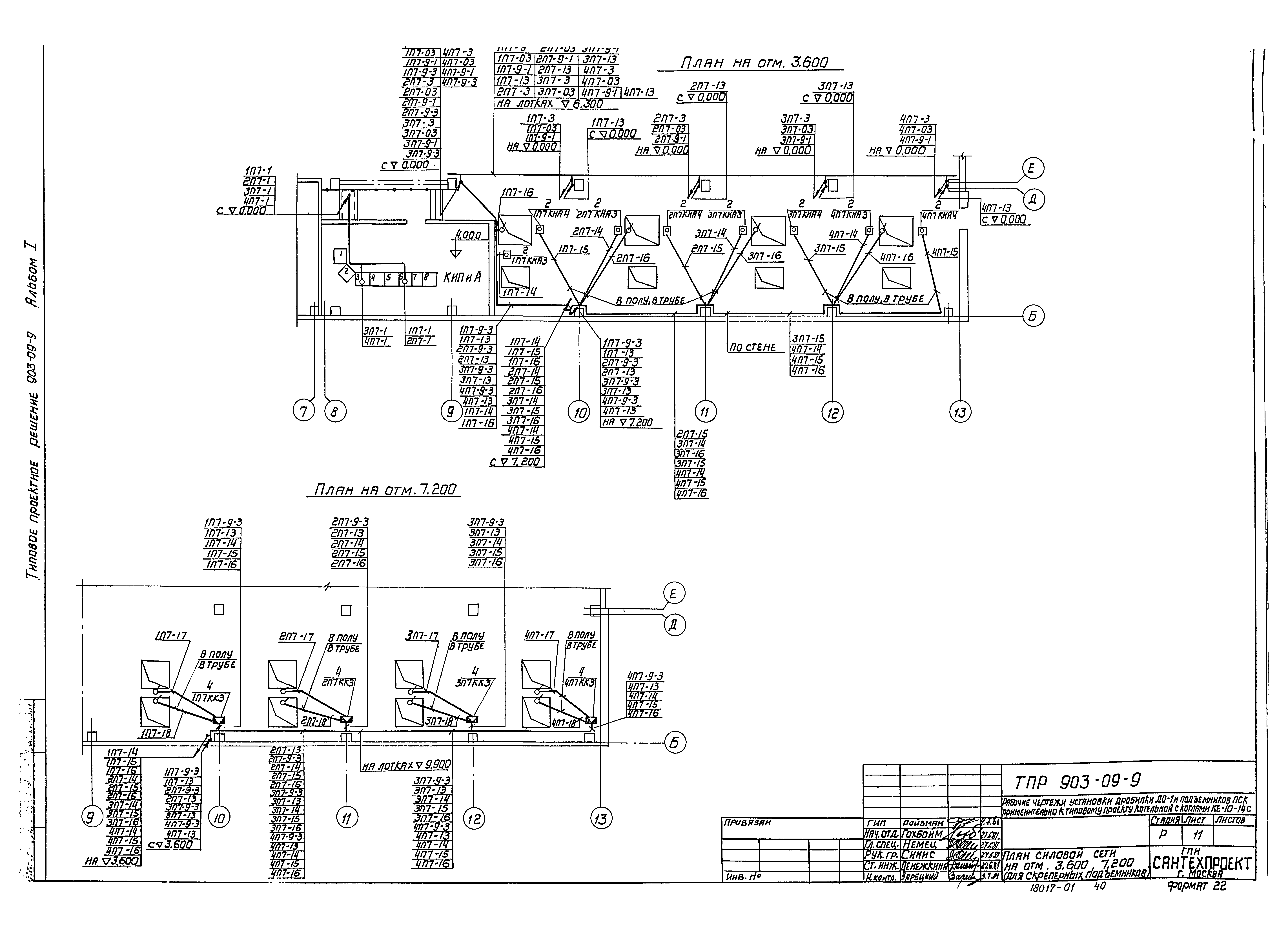 Типовые проектные решения 903-09-9