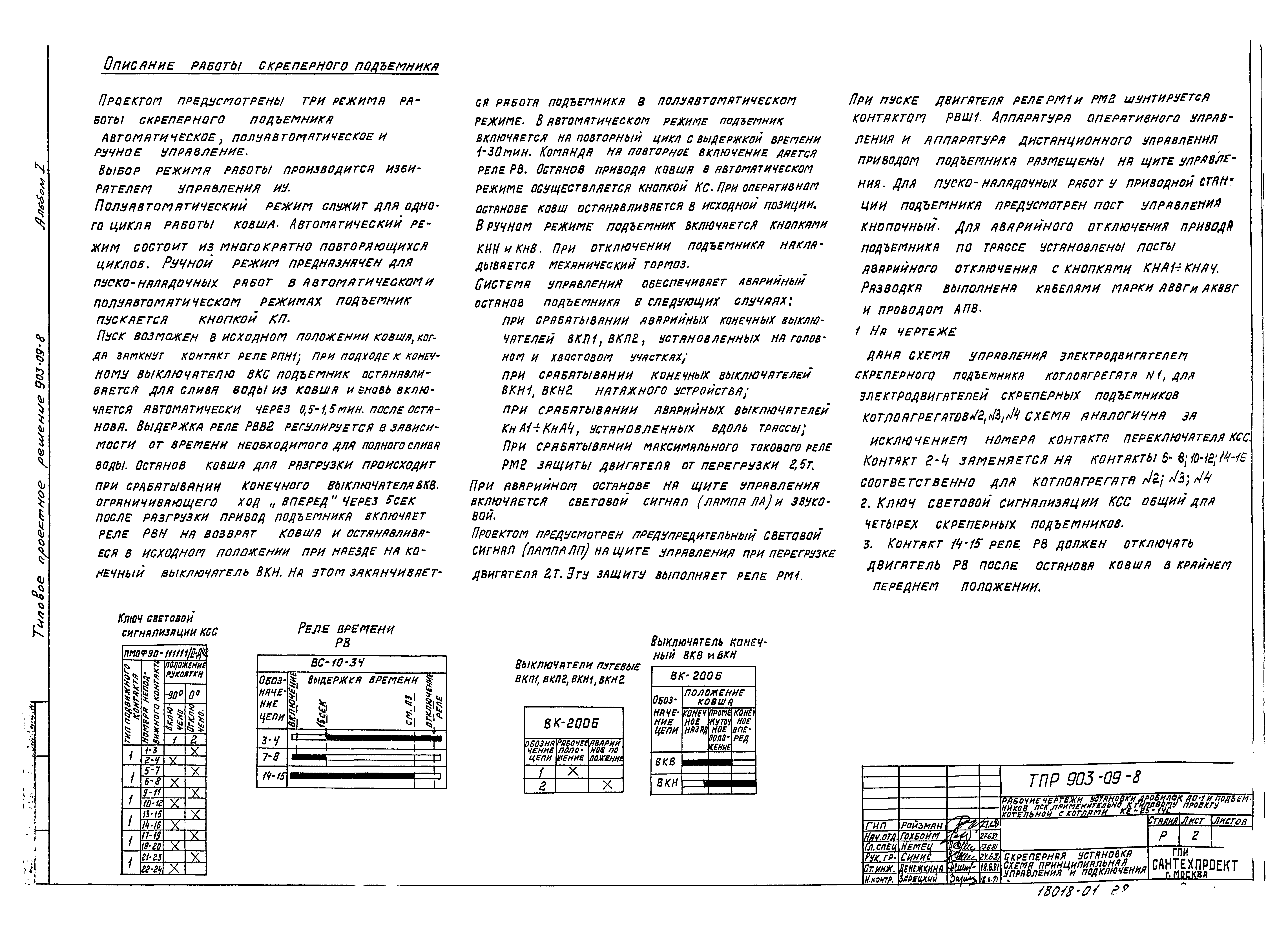 Типовые проектные решения 903-09-8