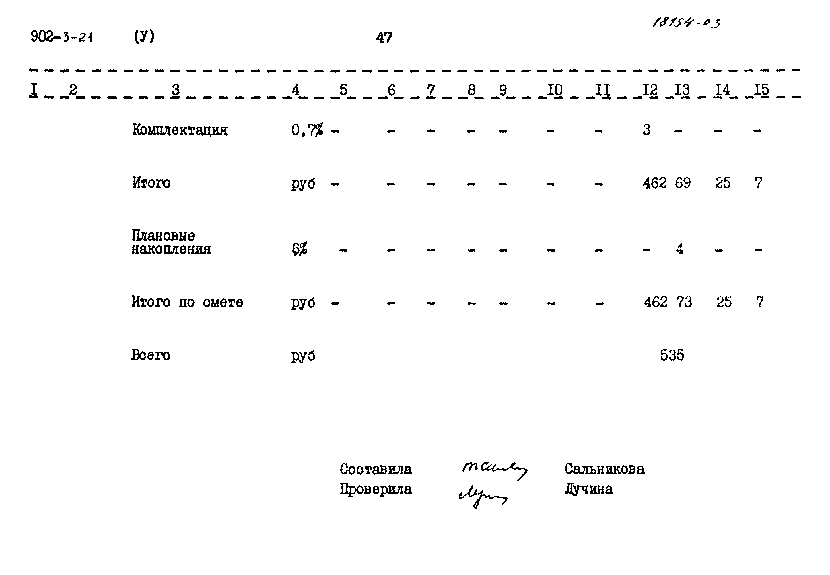 Типовой проект 902-3-21