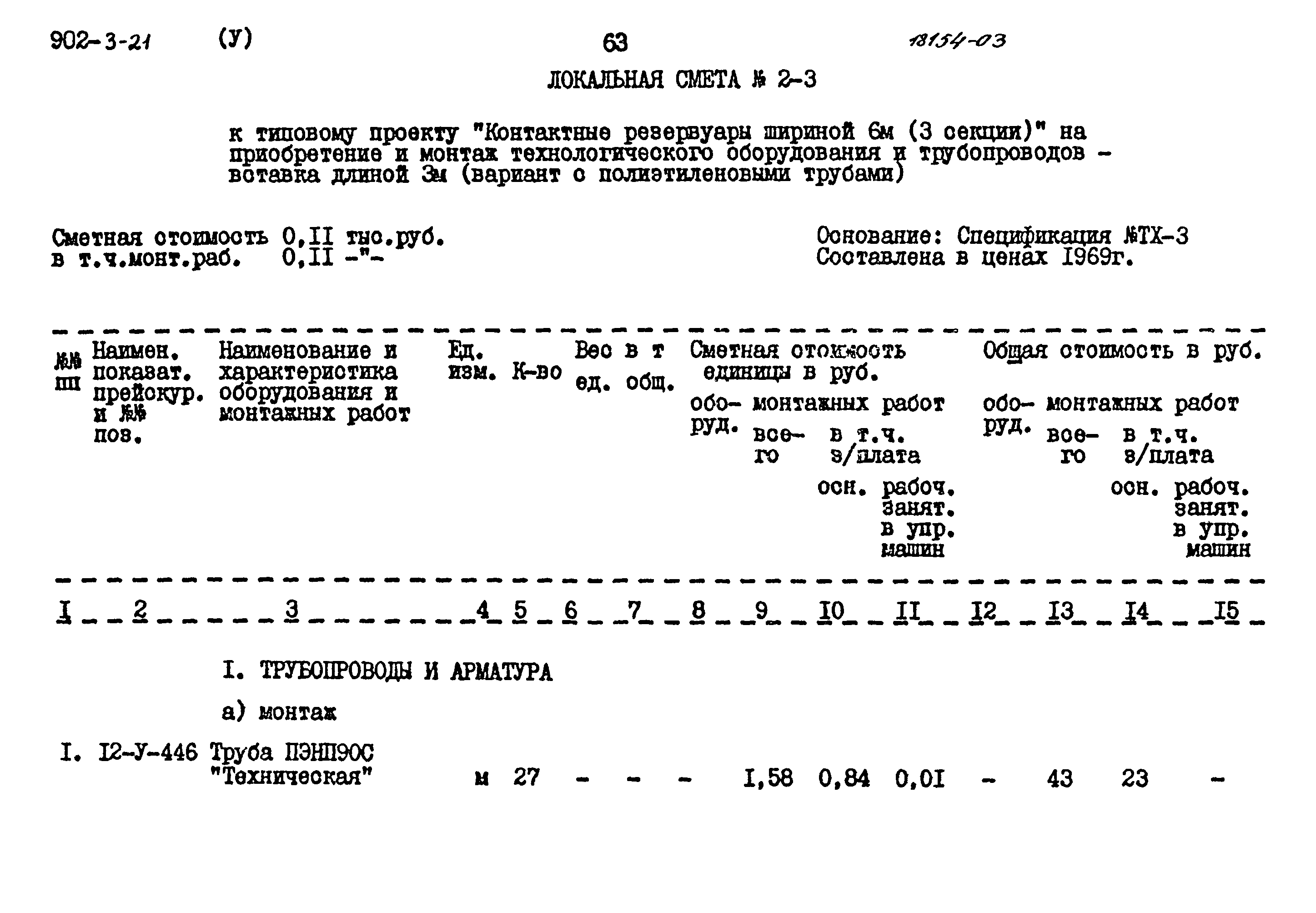 Типовой проект 902-3-21
