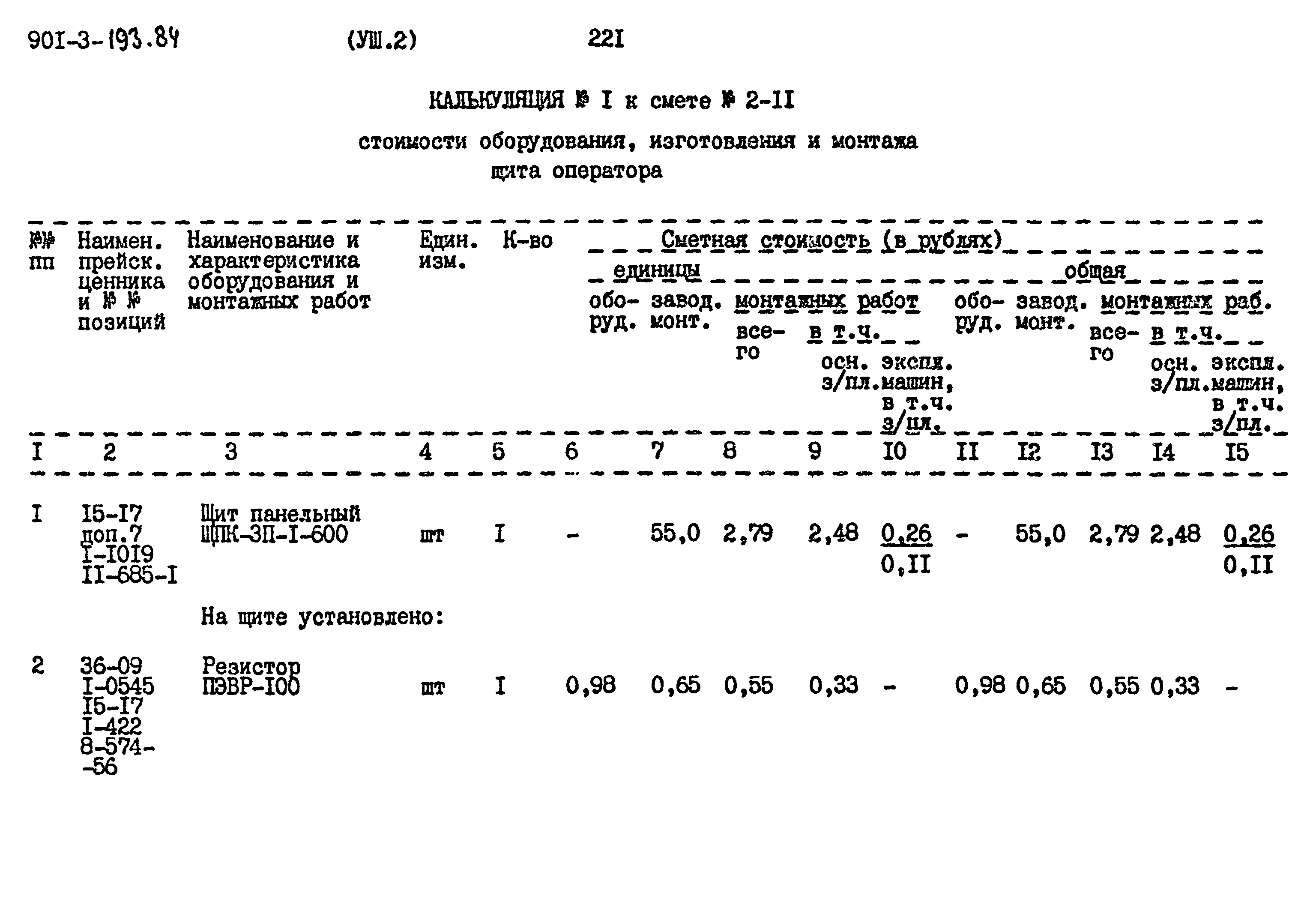 Типовой проект 901-3-193.84