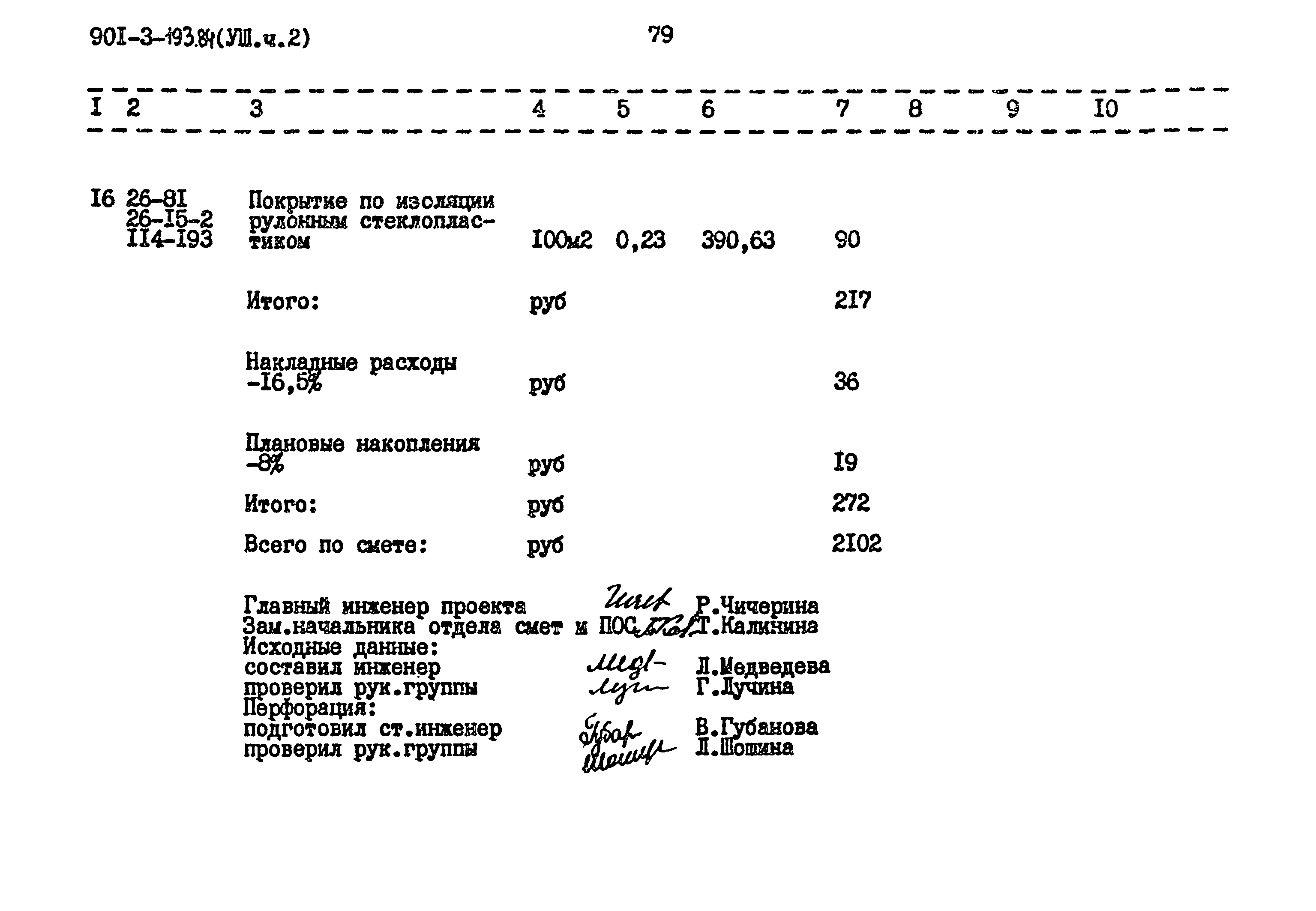 Типовой проект 901-3-193.84