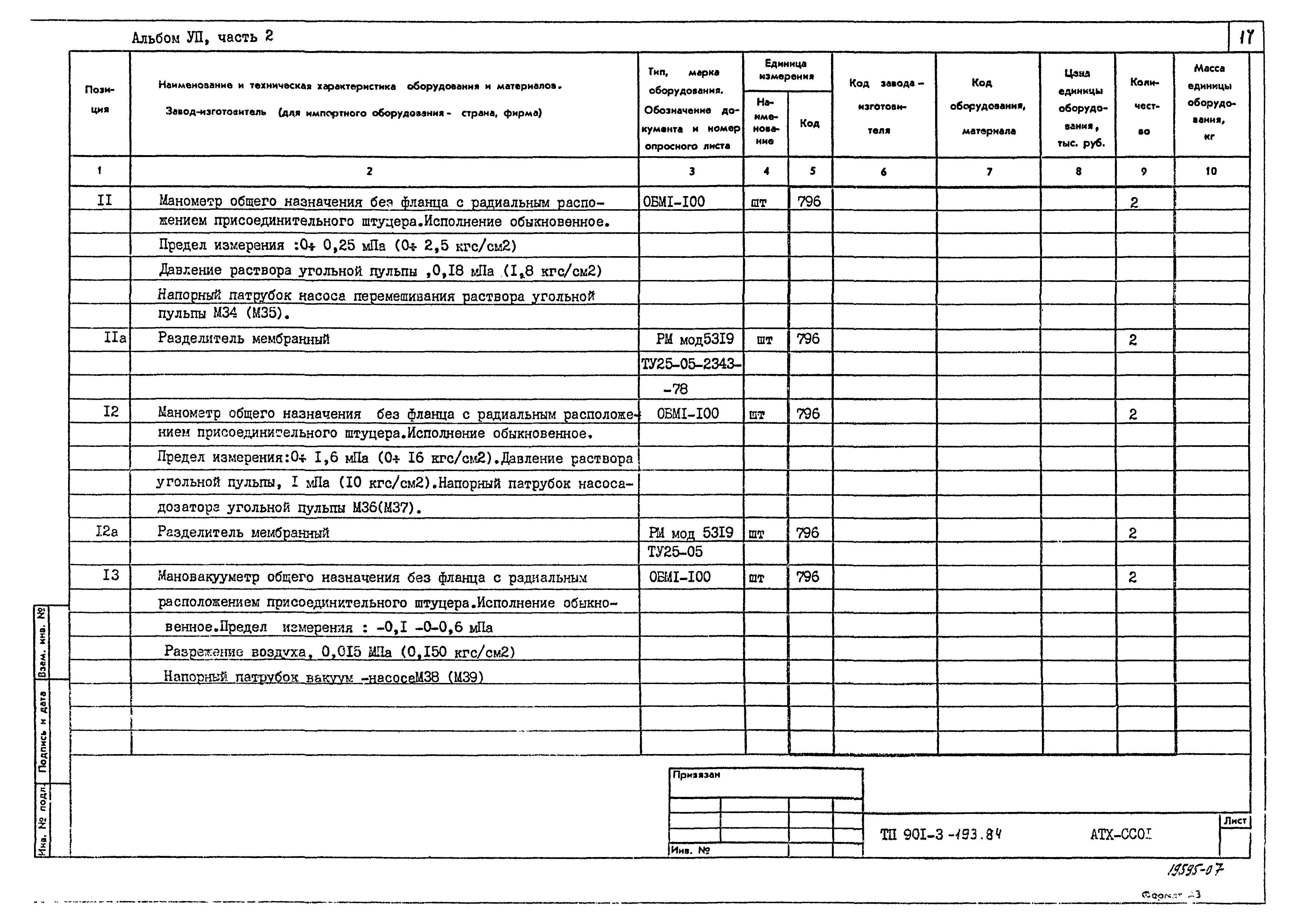 Типовой проект 901-3-193.84