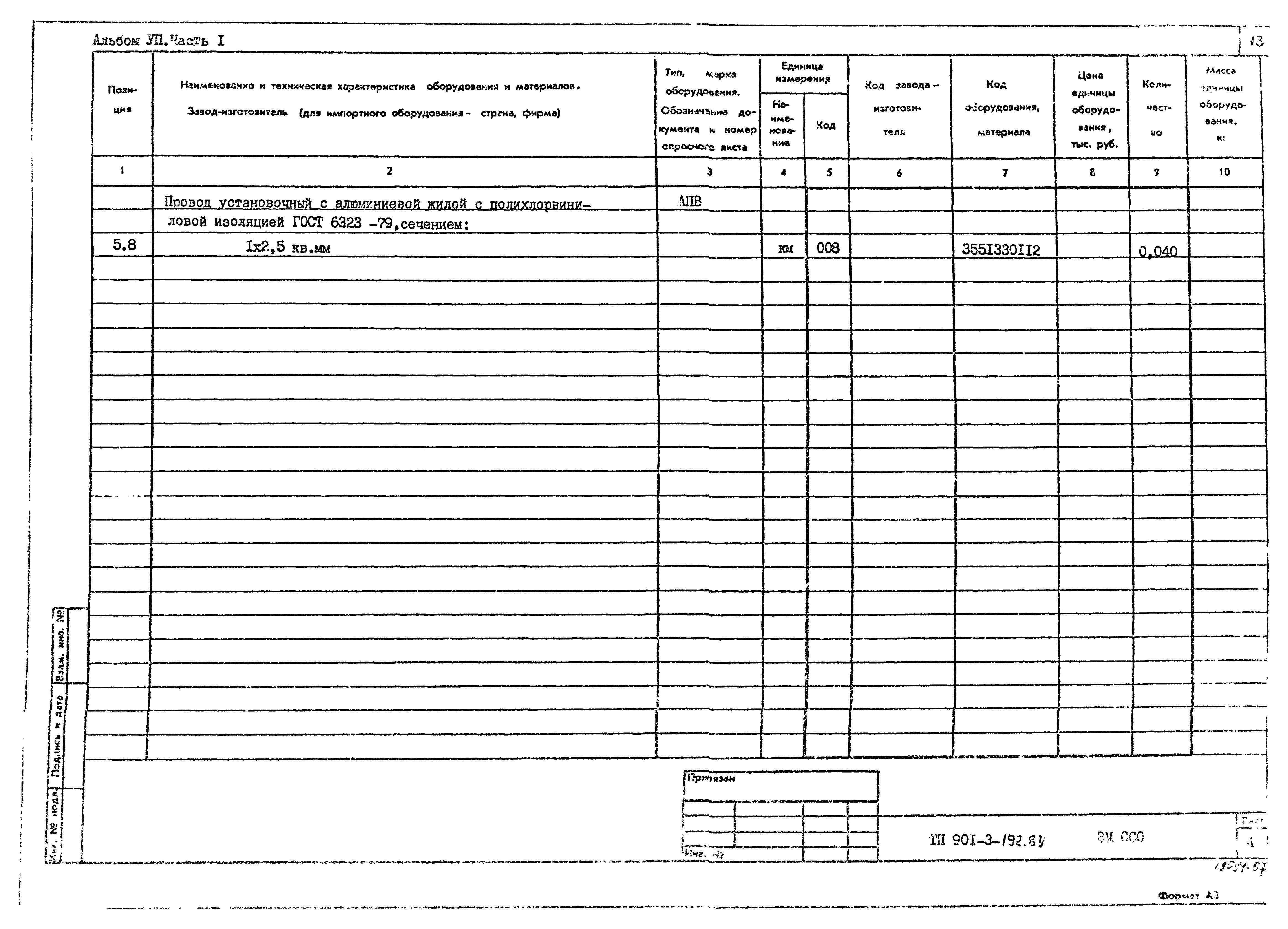 Типовой проект 901-3-193.84