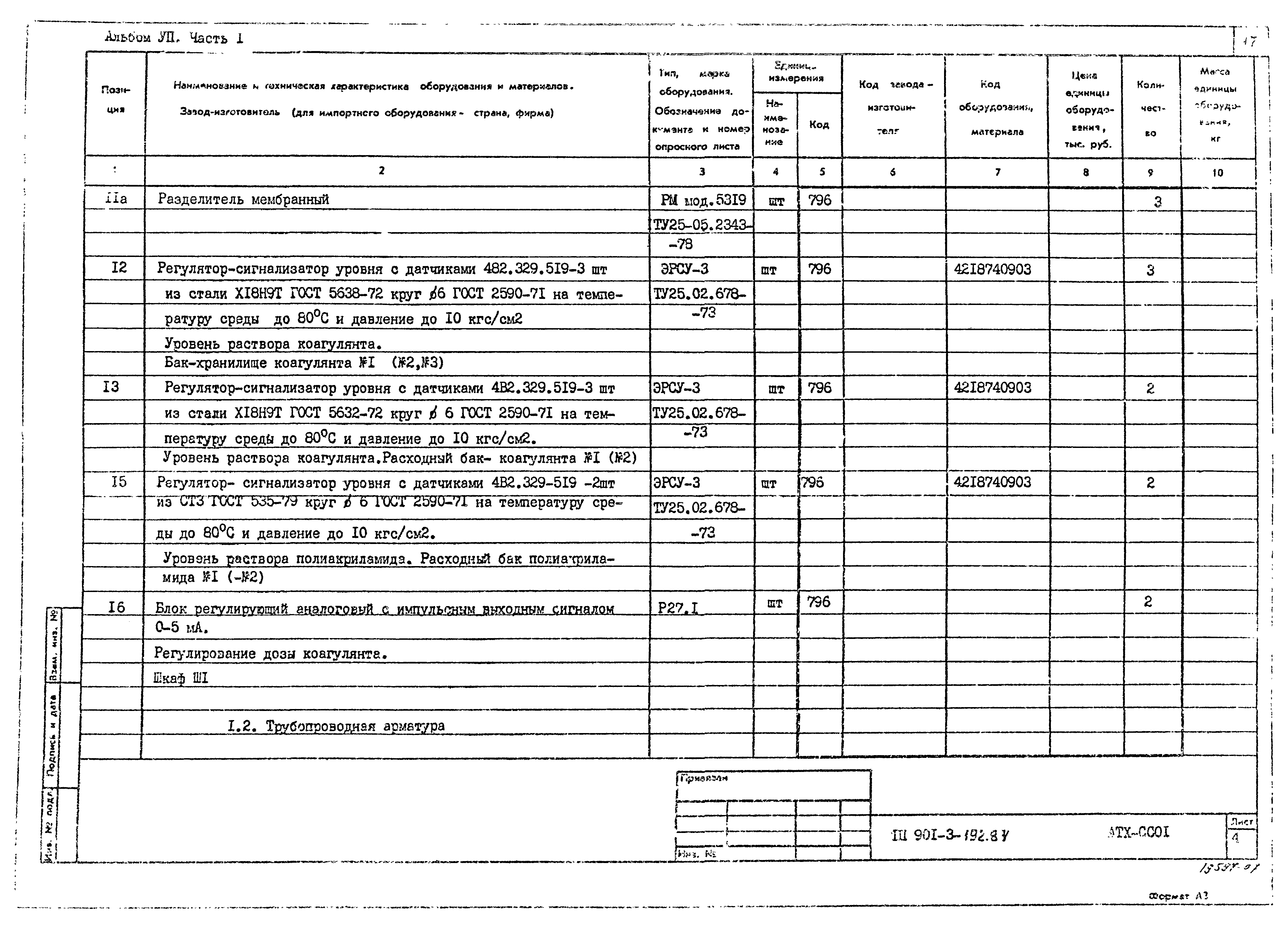 Типовой проект 901-3-193.84