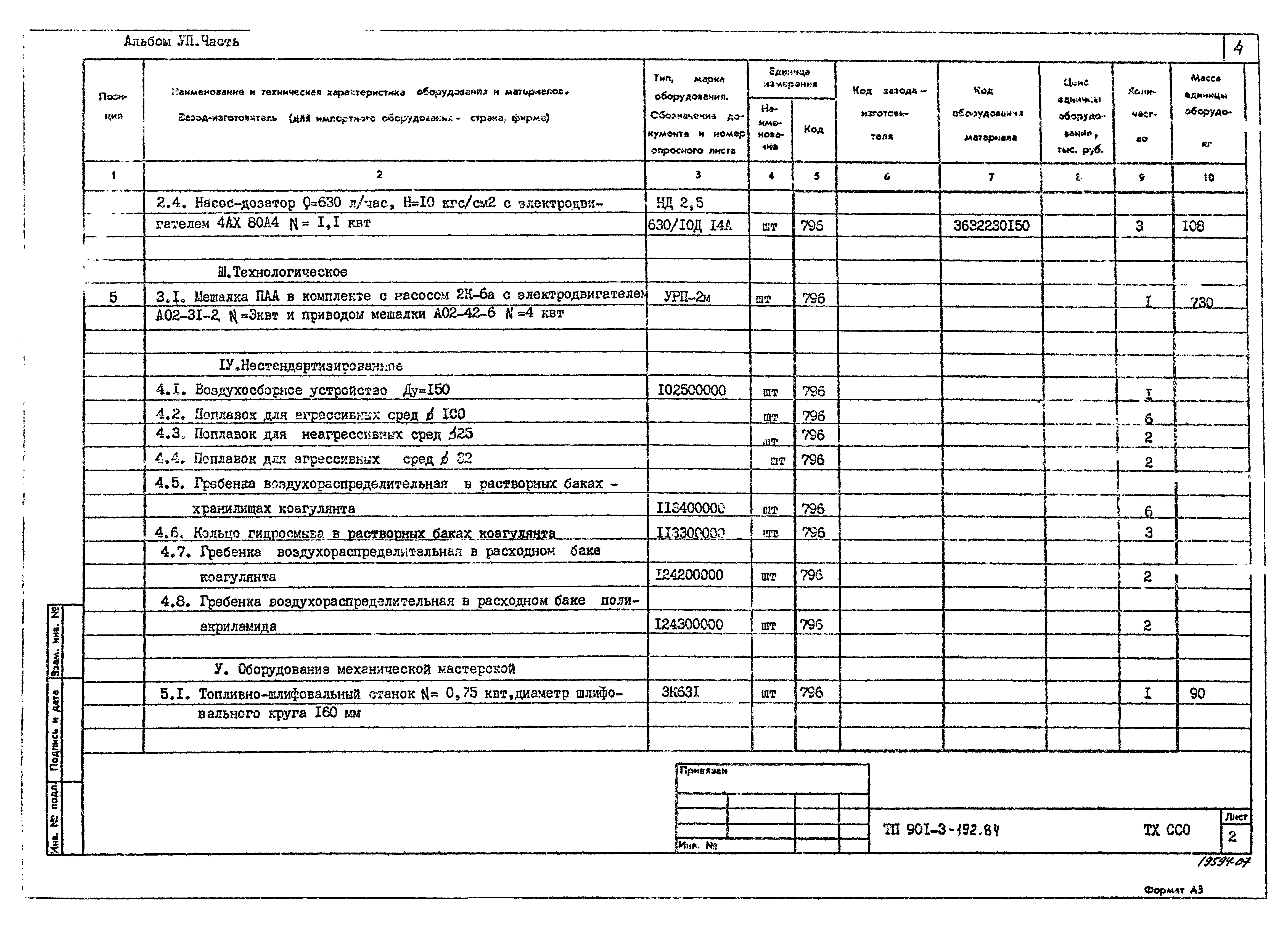 Типовой проект 901-3-193.84