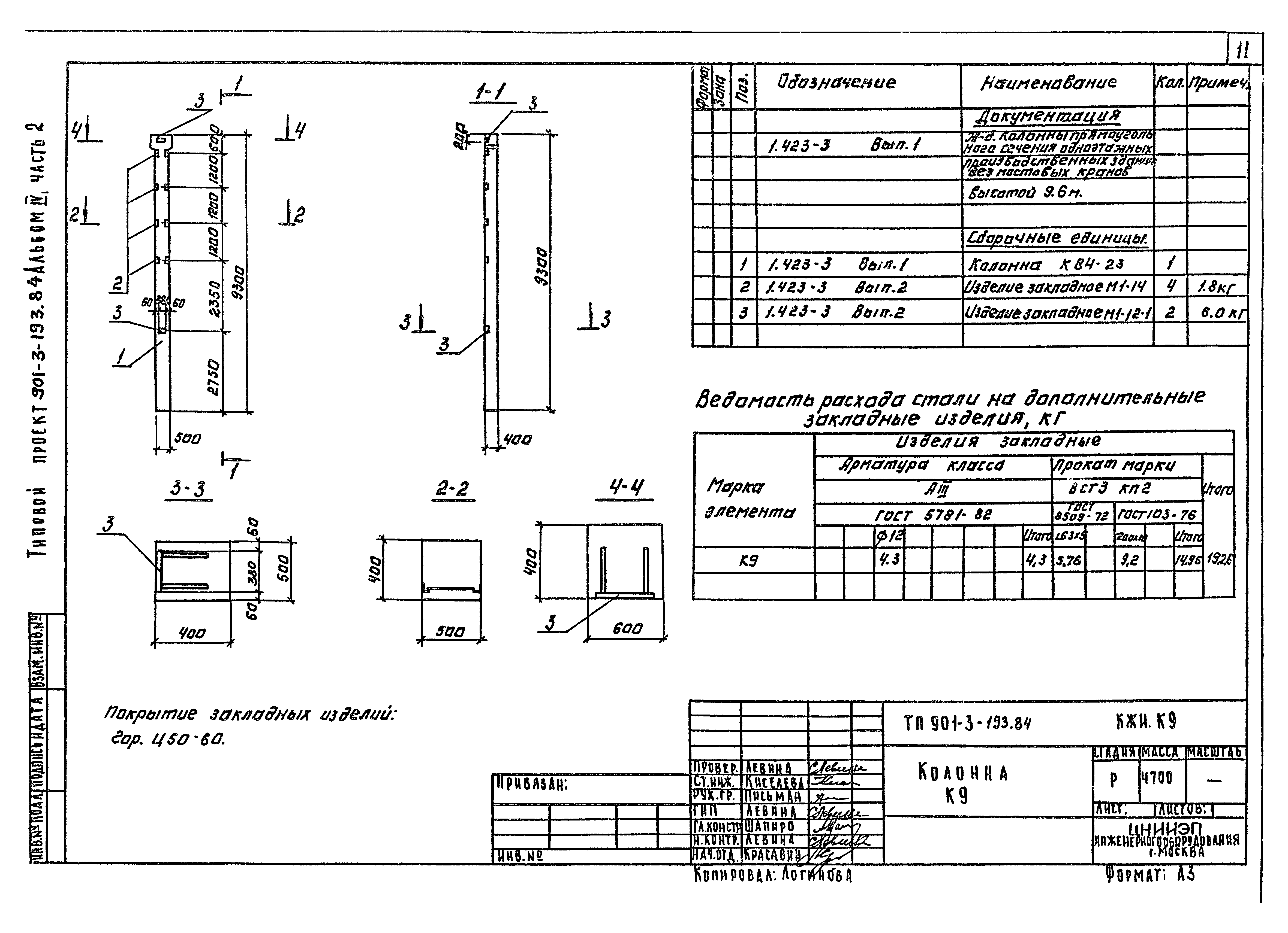 Типовой проект 901-3-193.84