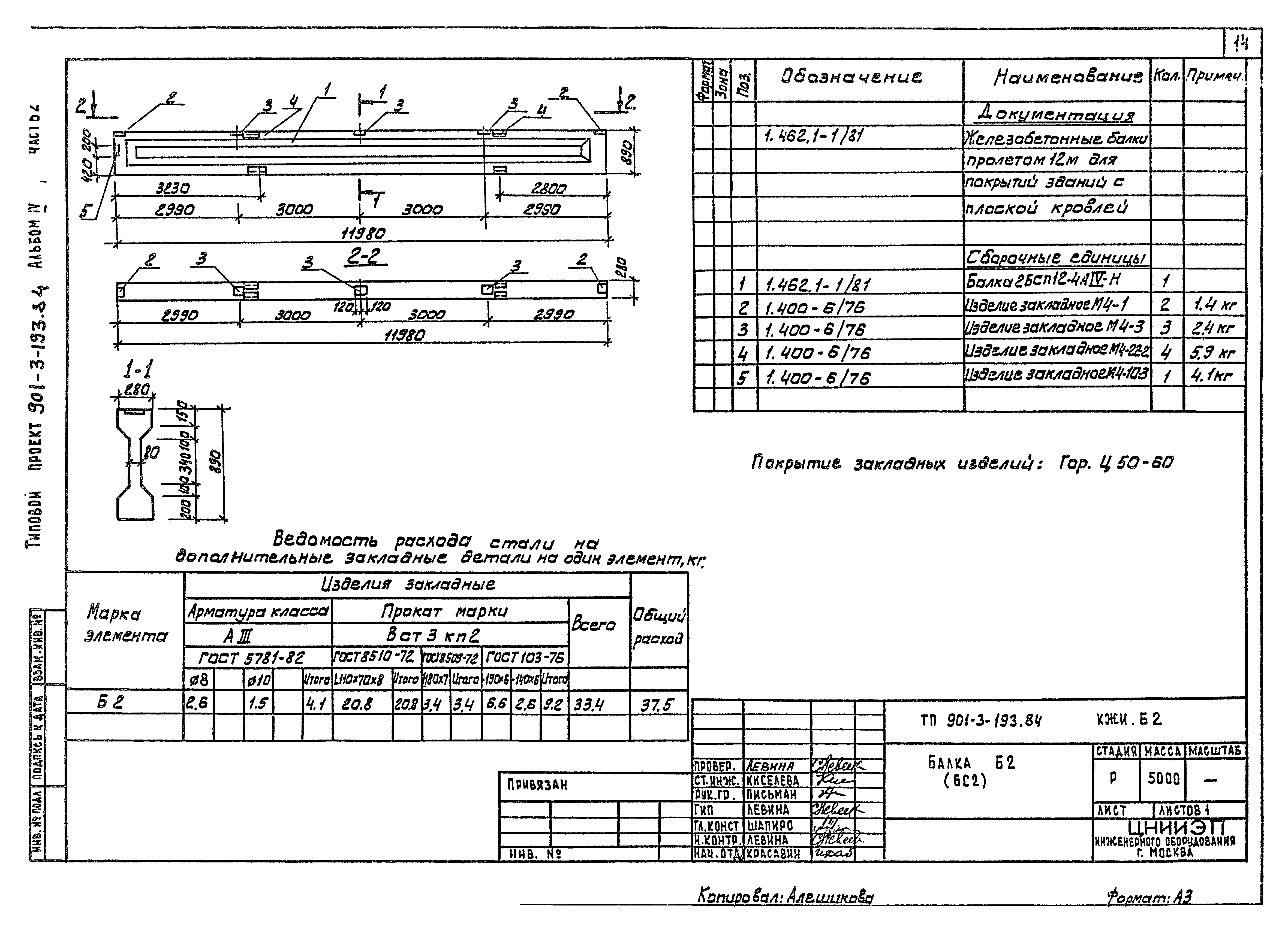 Типовой проект 901-3-193.84