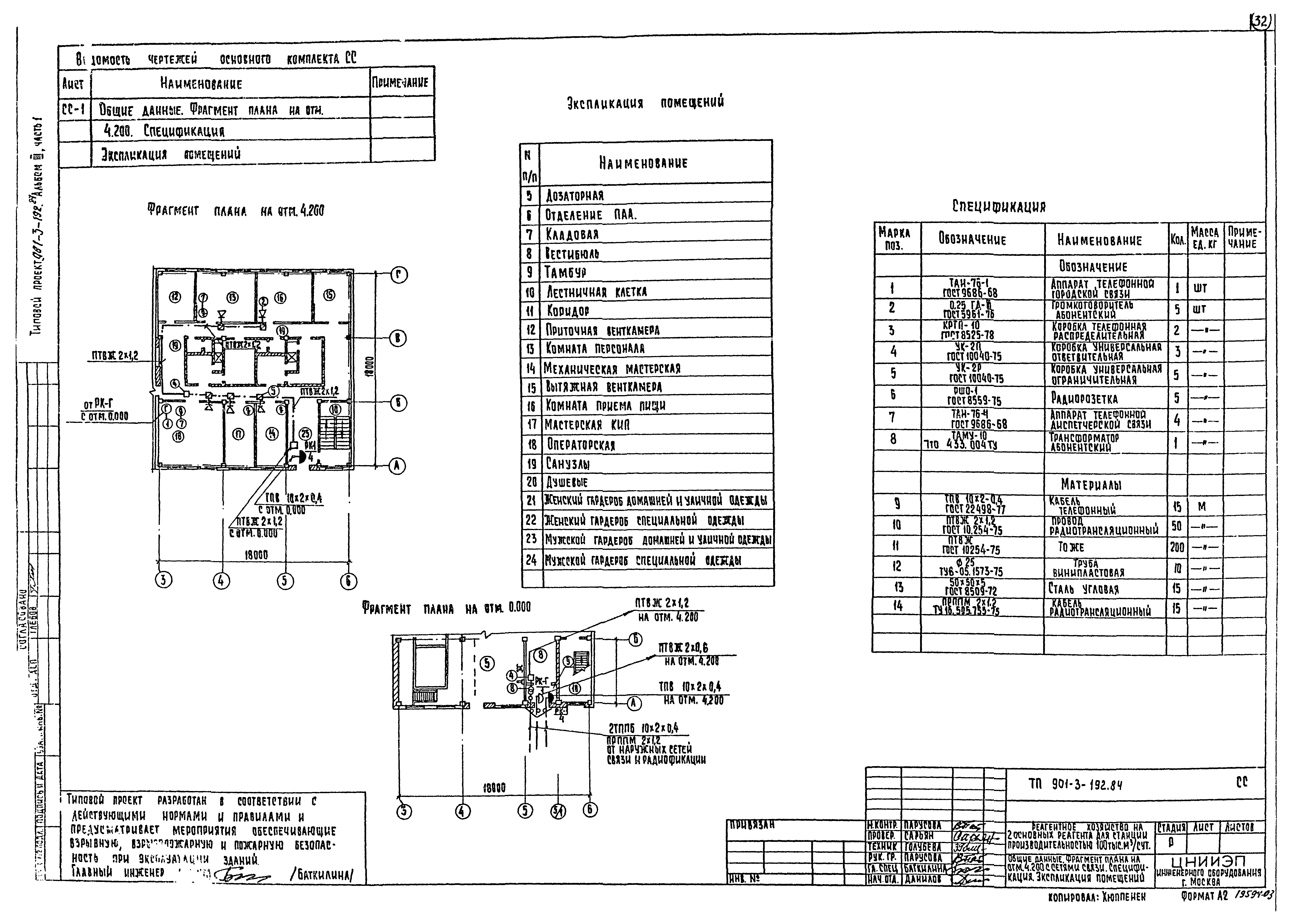 Типовой проект 901-3-193.84