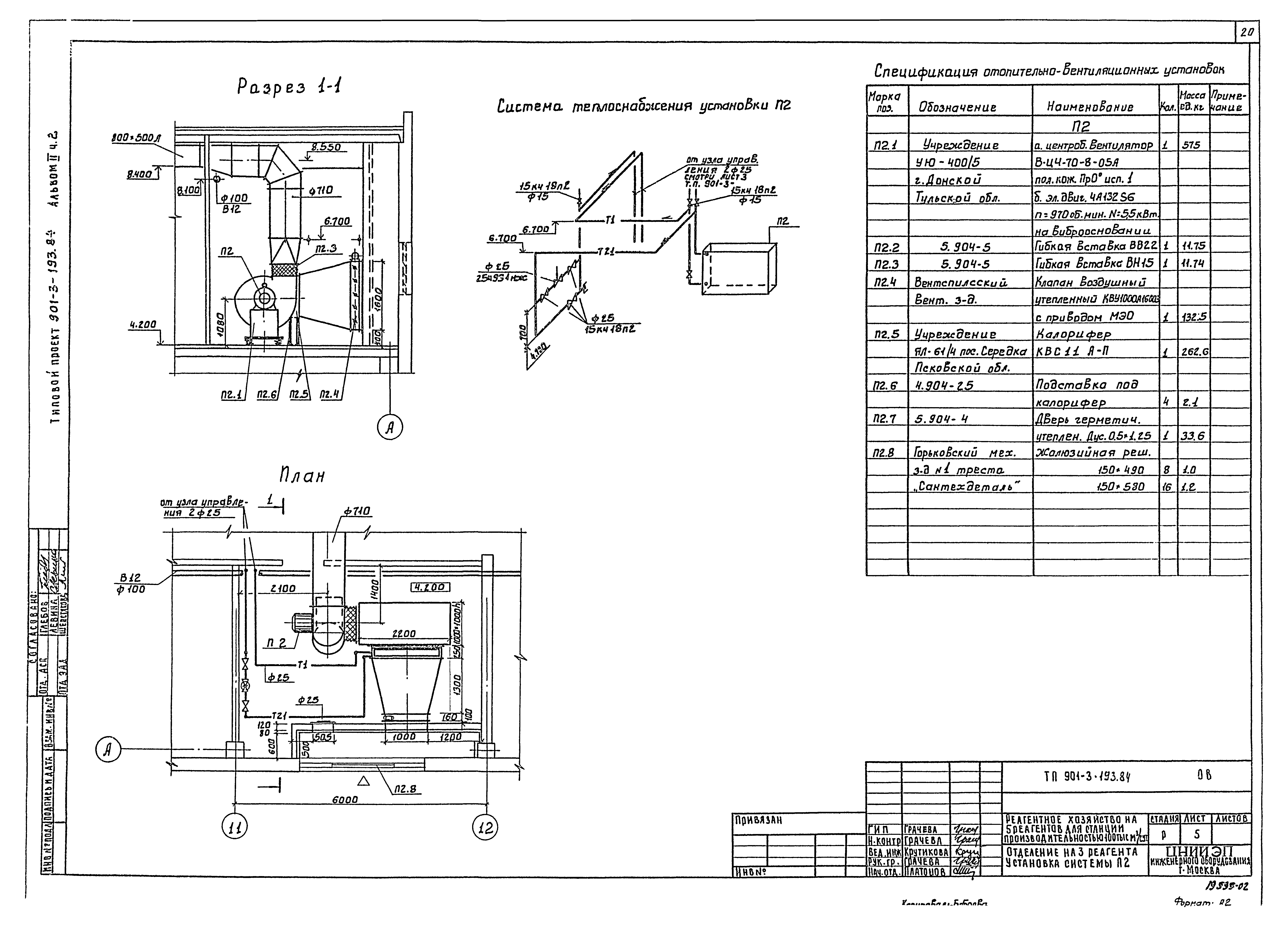 Типовой проект 901-3-193.84