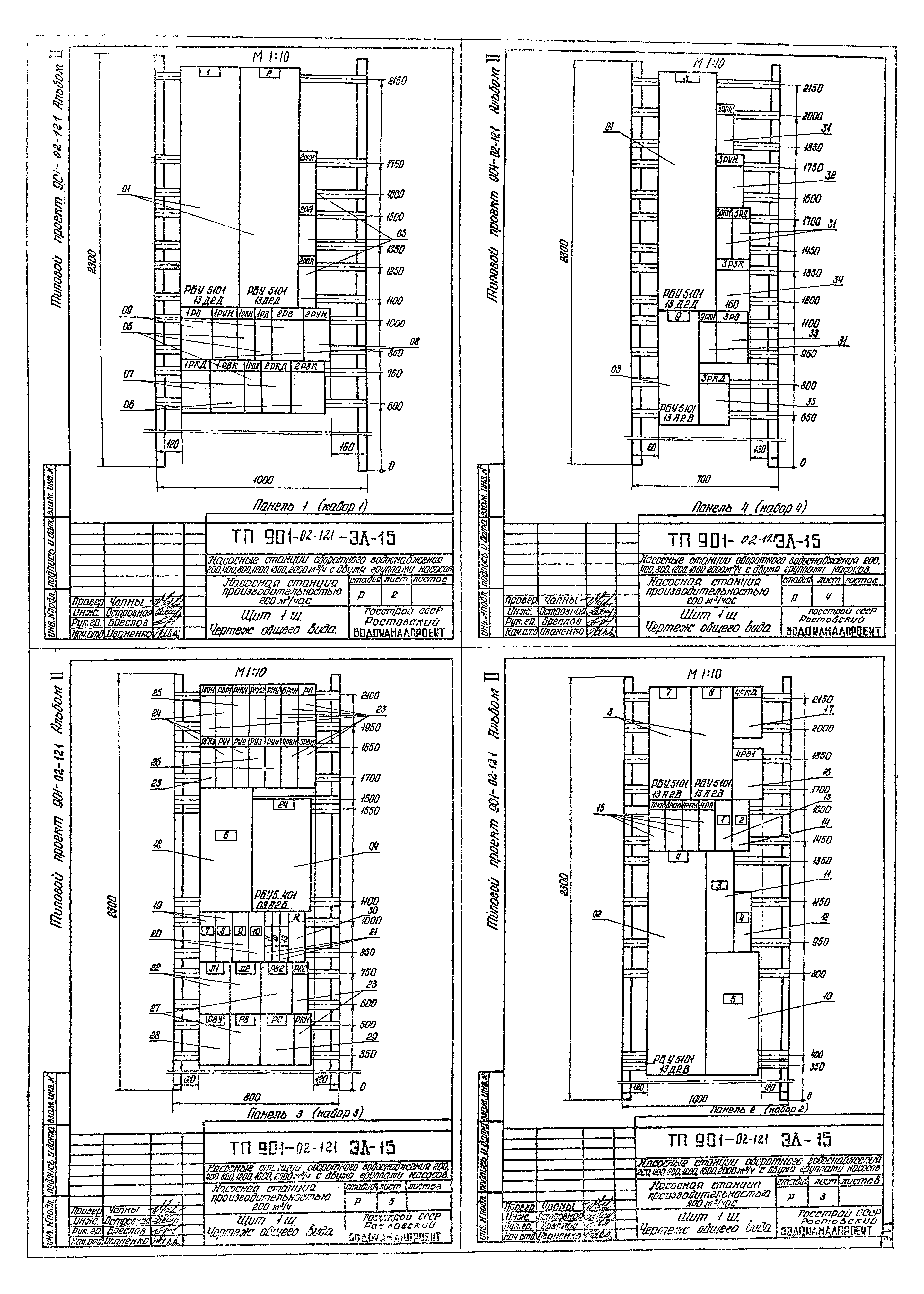 Типовые проектные решения 901-02-121