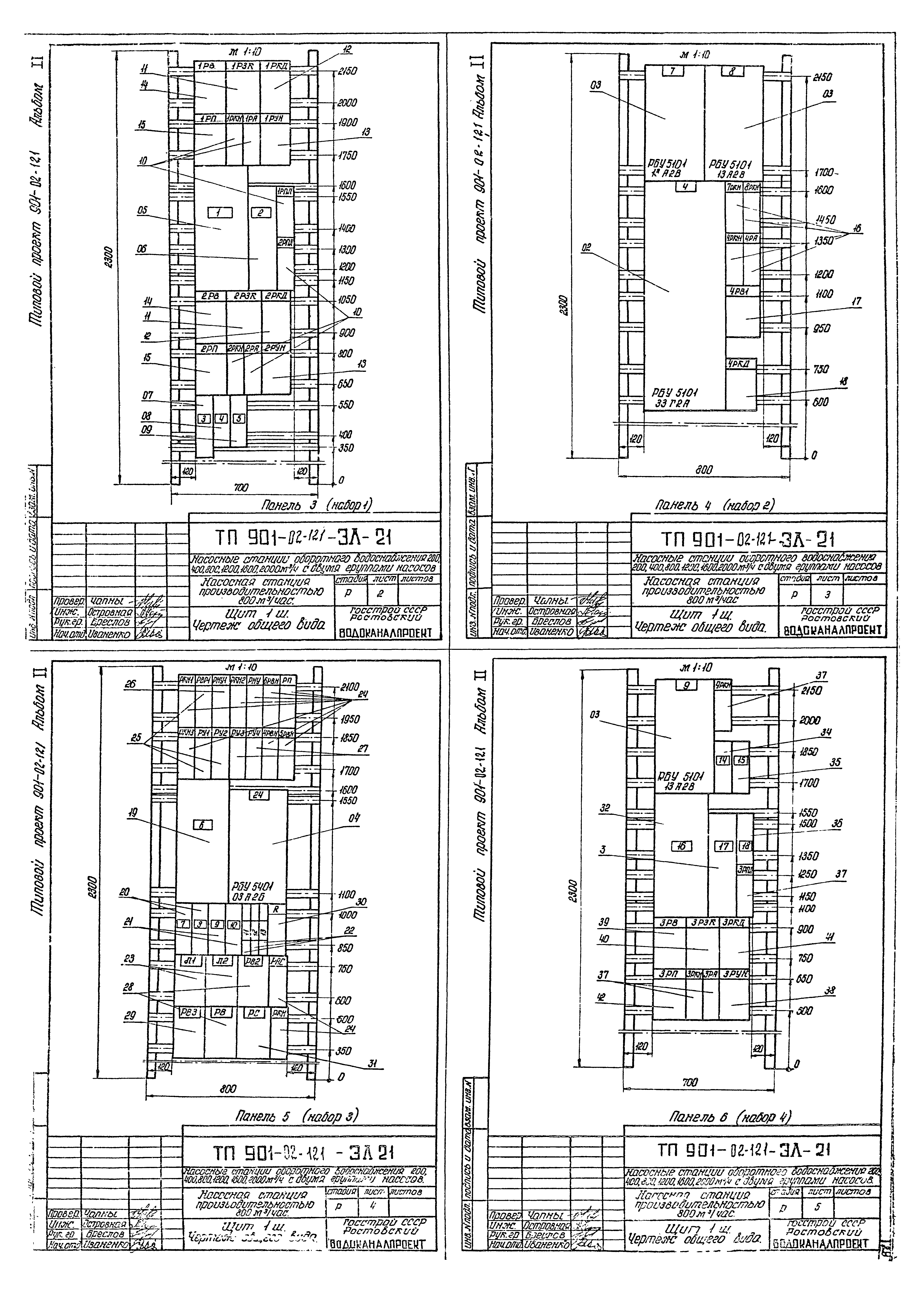 Типовые проектные решения 901-02-121
