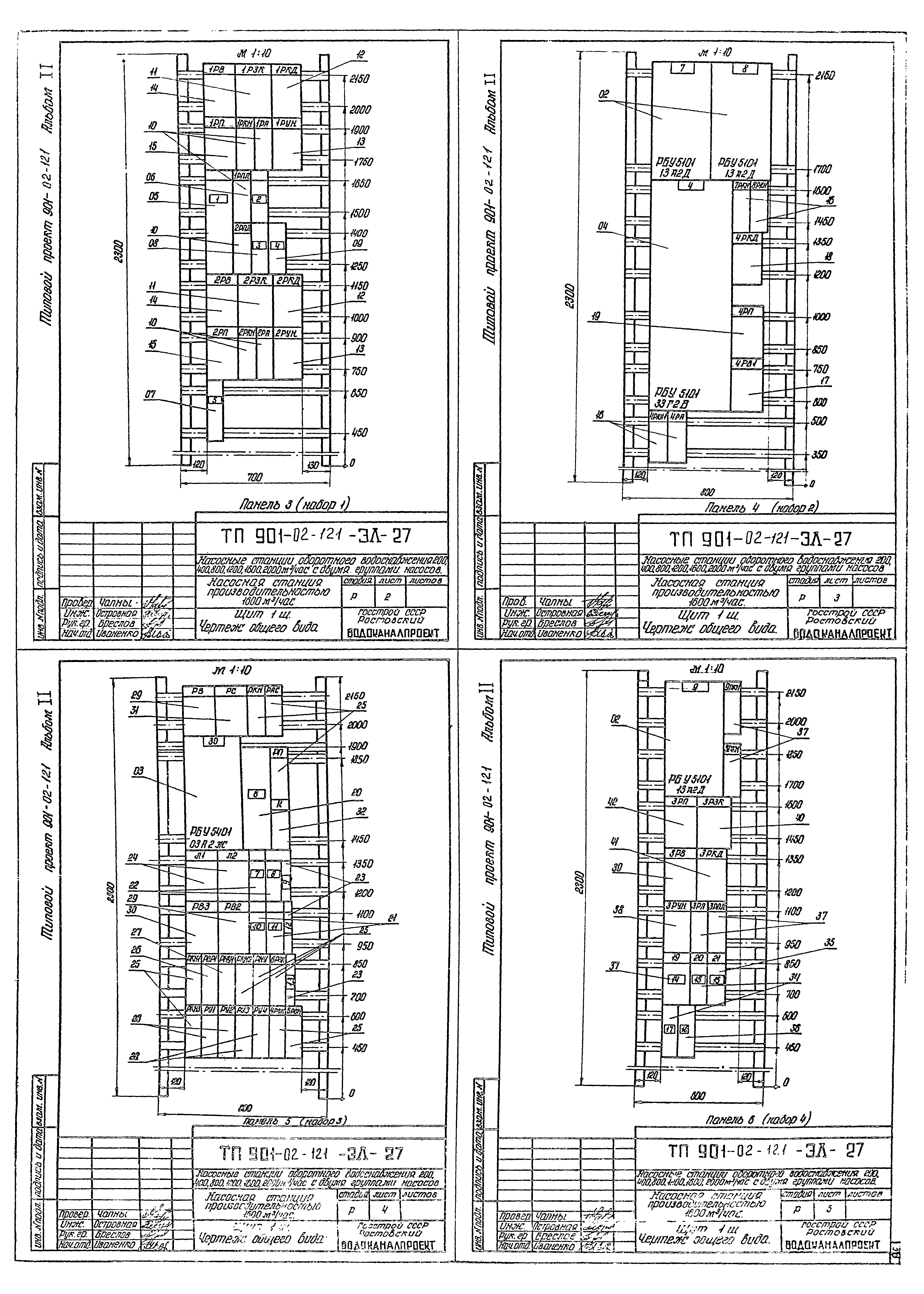 Типовые проектные решения 901-02-121
