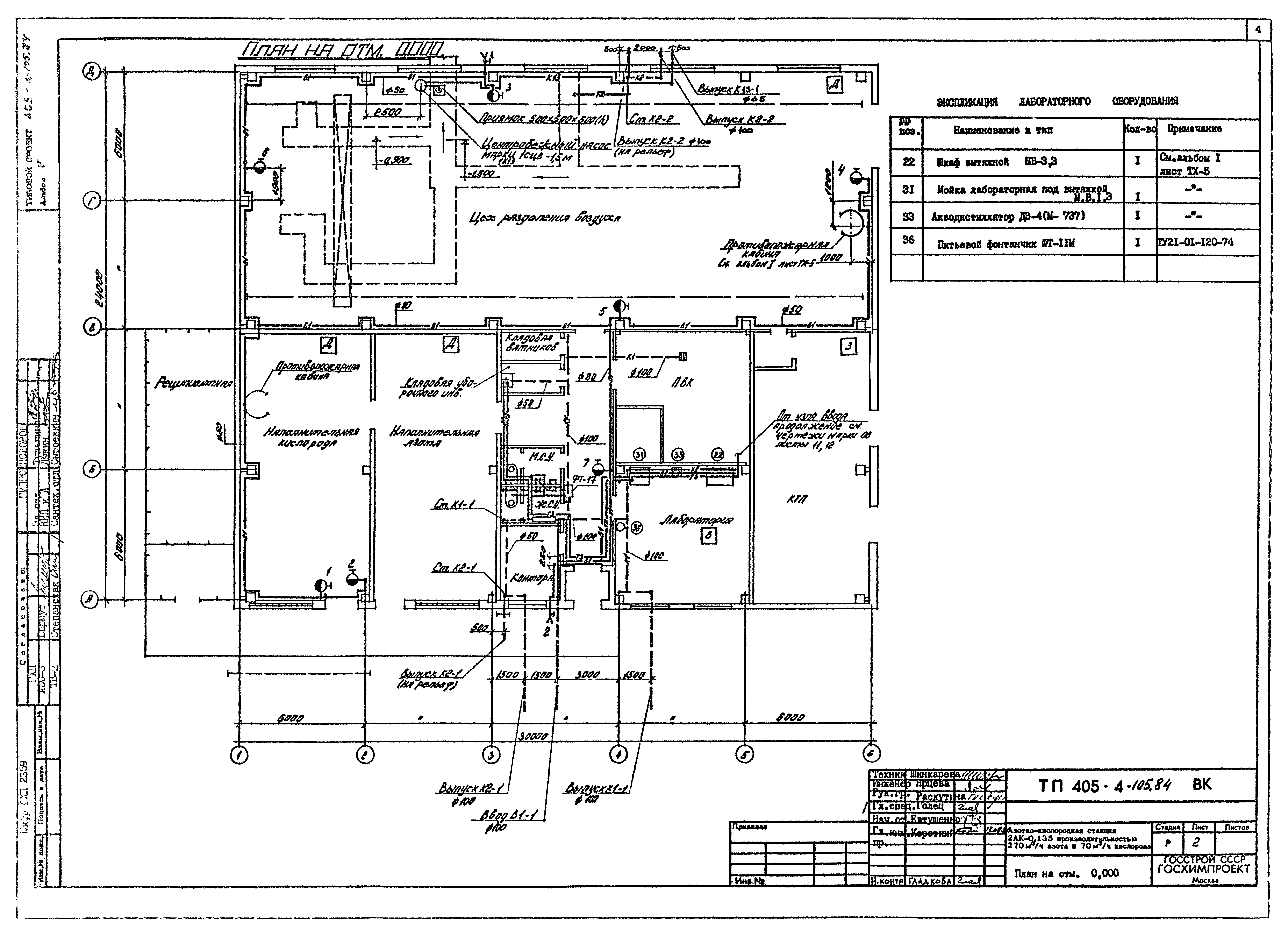 Типовой проект 405-4-105.84