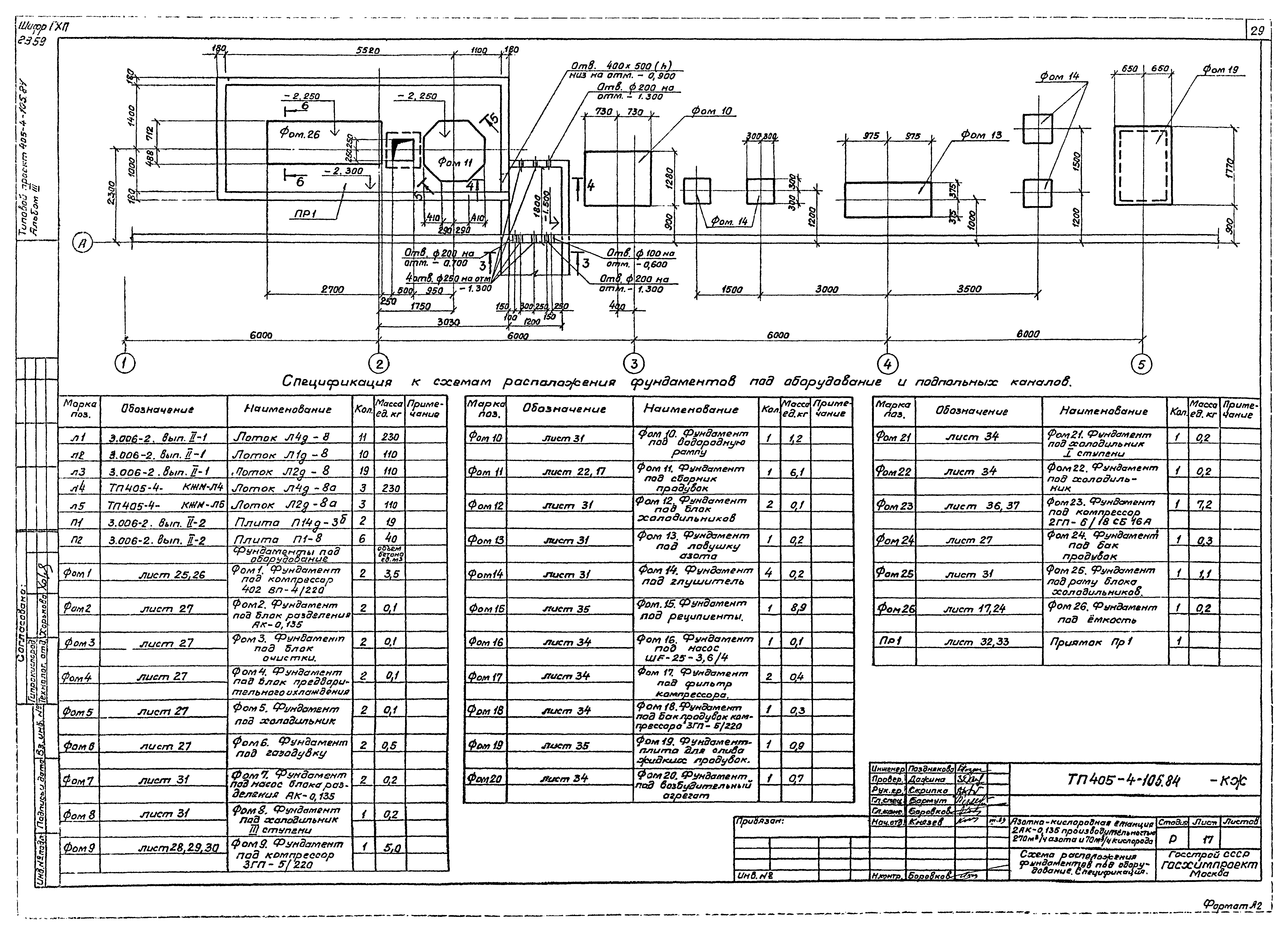 Типовой проект 405-4-105.84