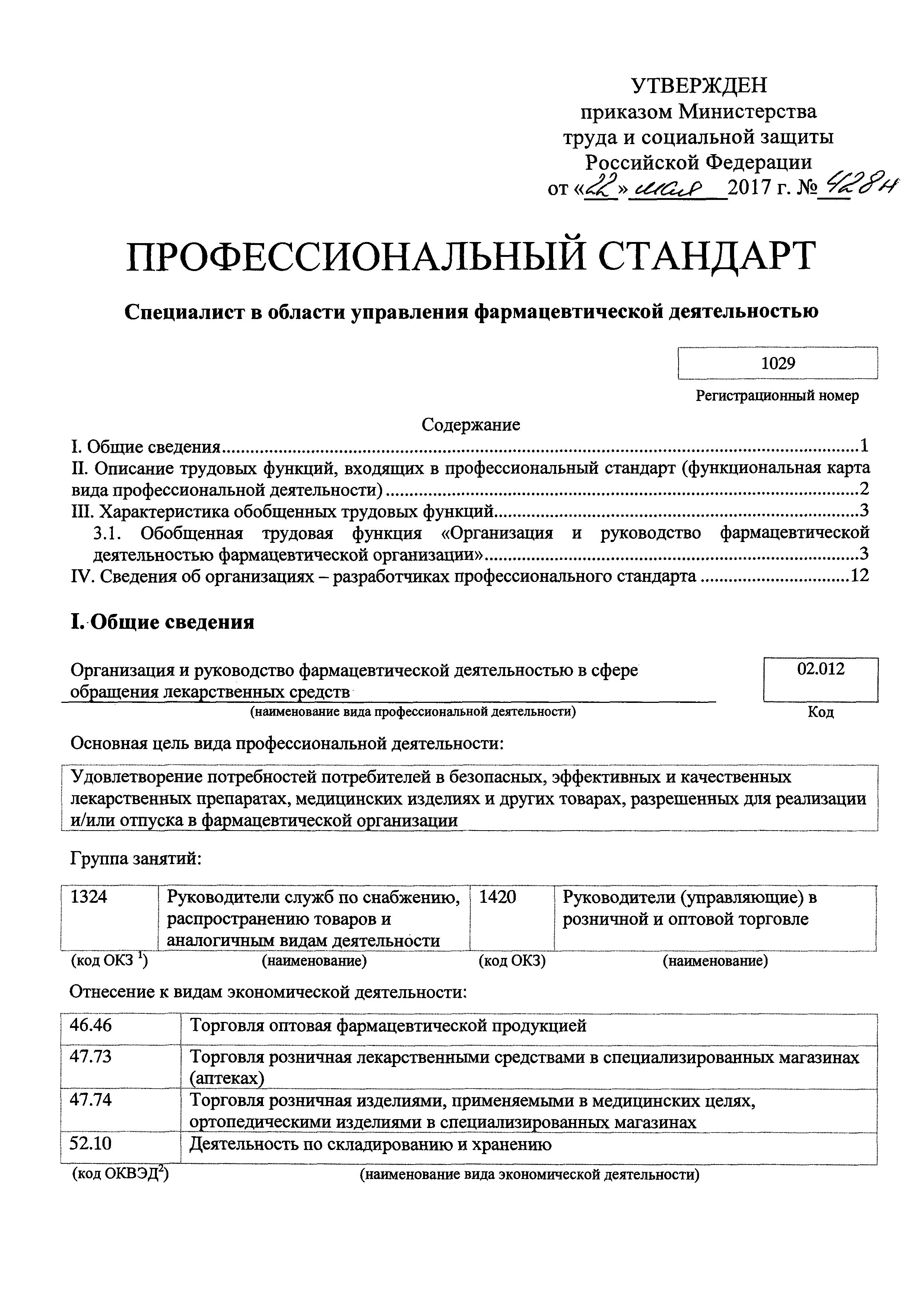 Приказ 428