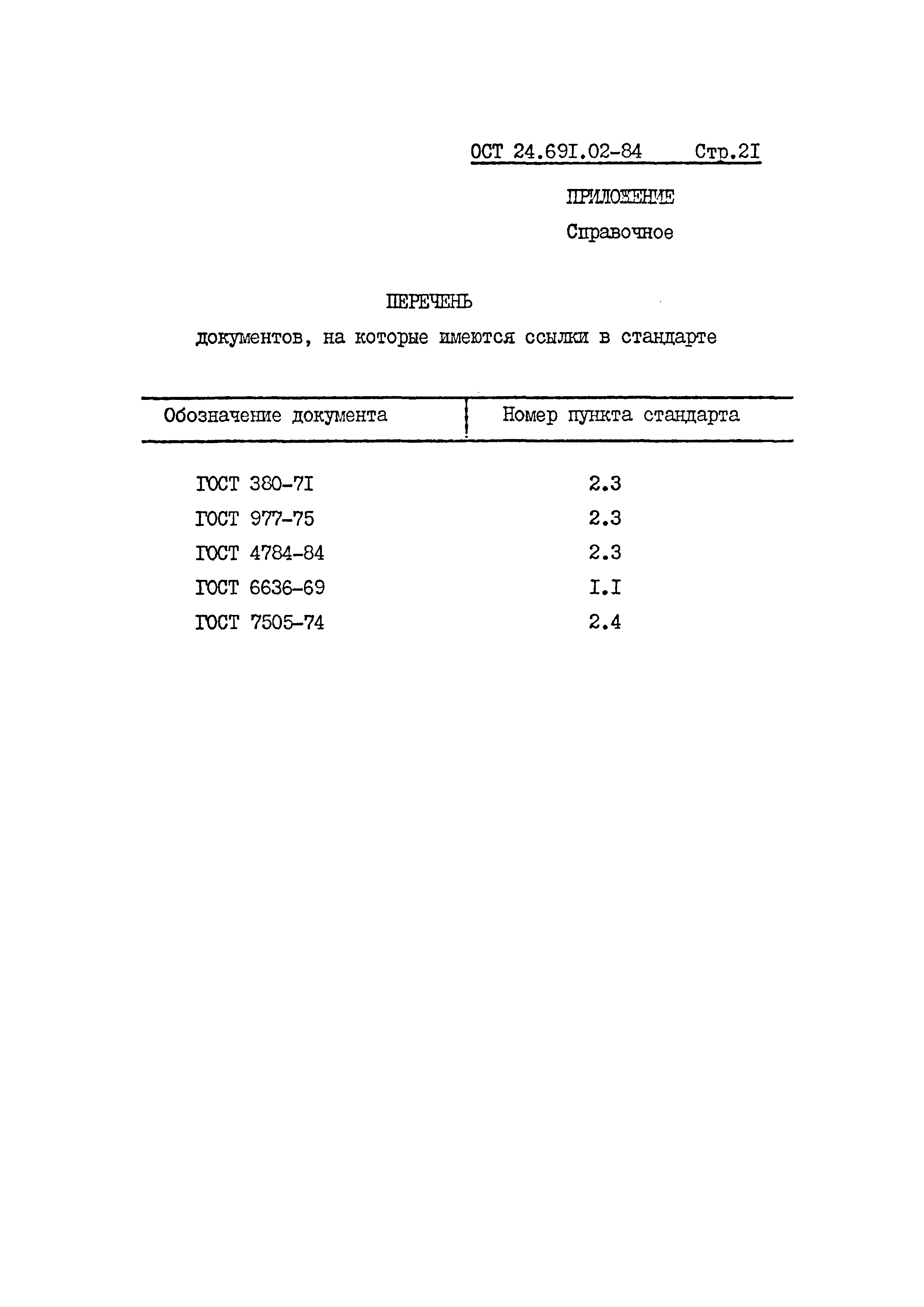 ОСТ 24.691.02-84