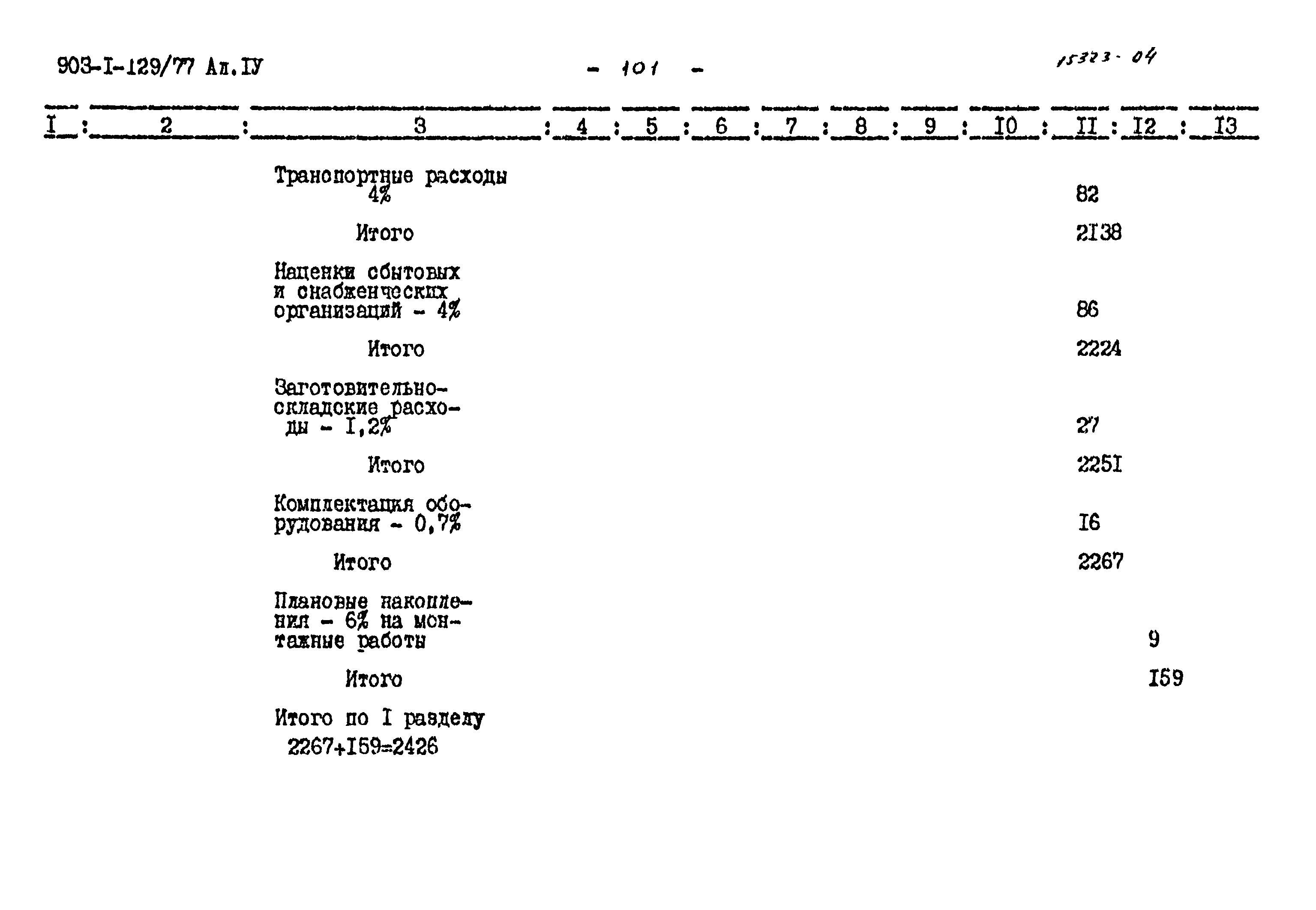 Типовой проект 903-1-129/77