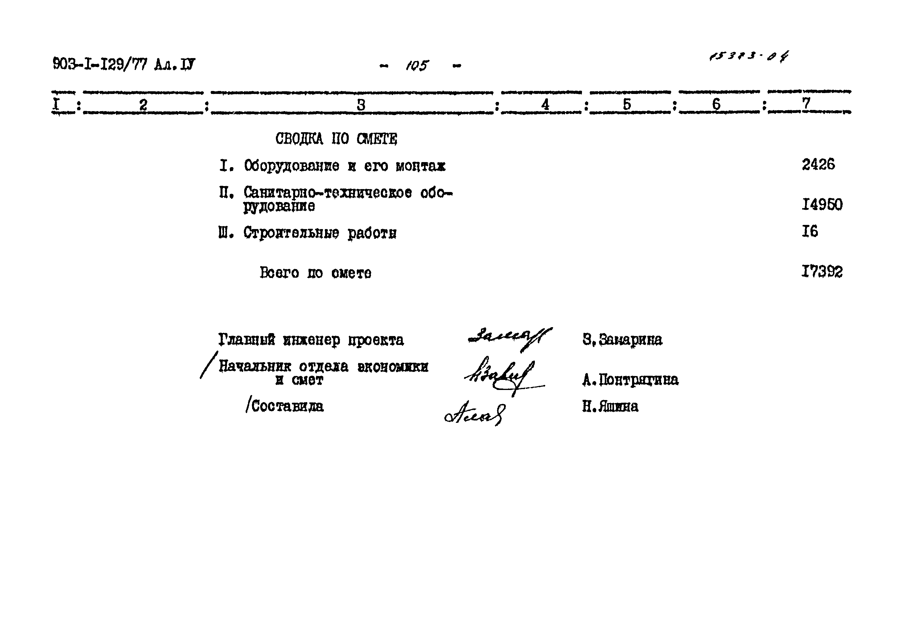 Типовой проект 903-1-129/77