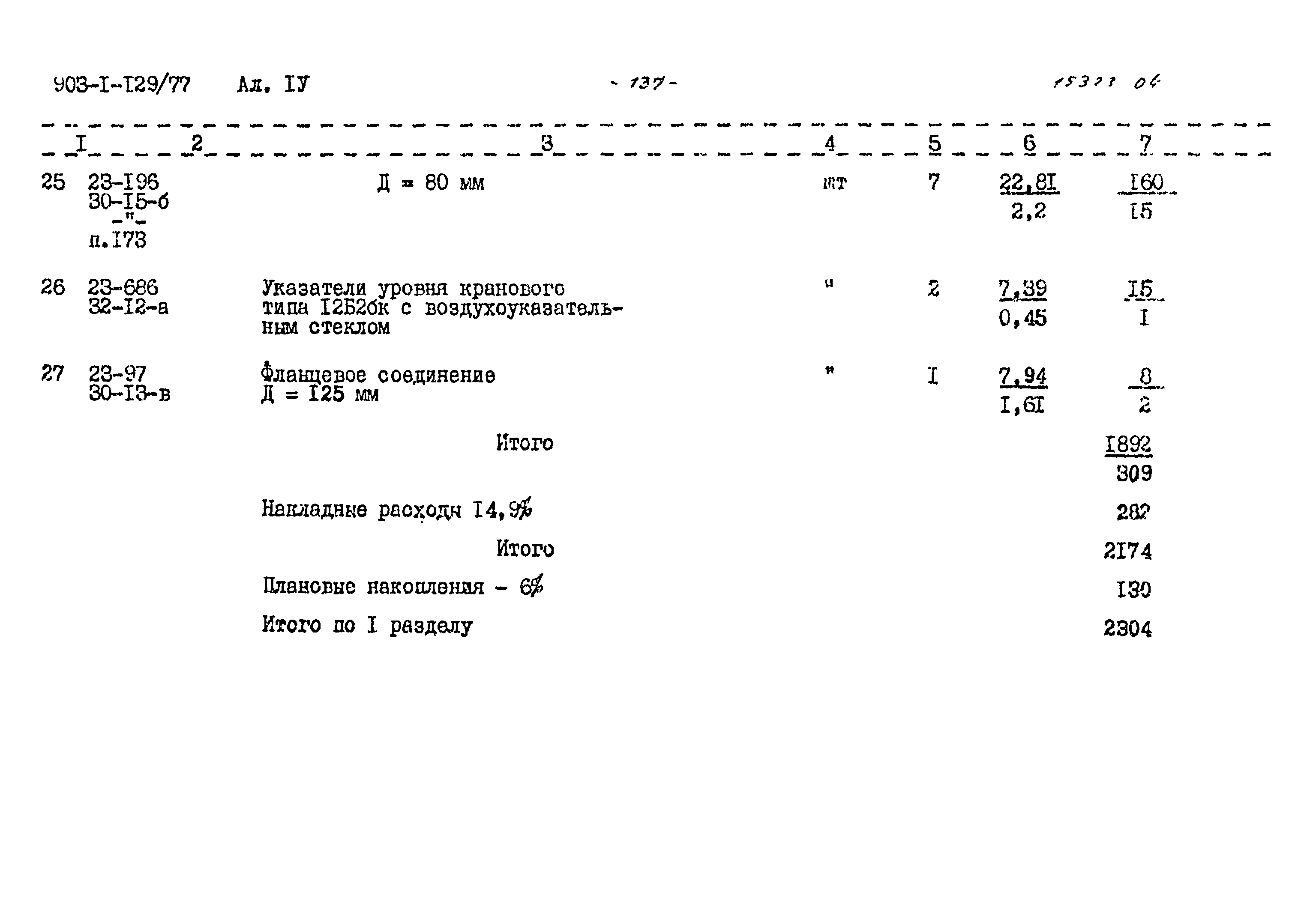 Типовой проект 903-1-129/77
