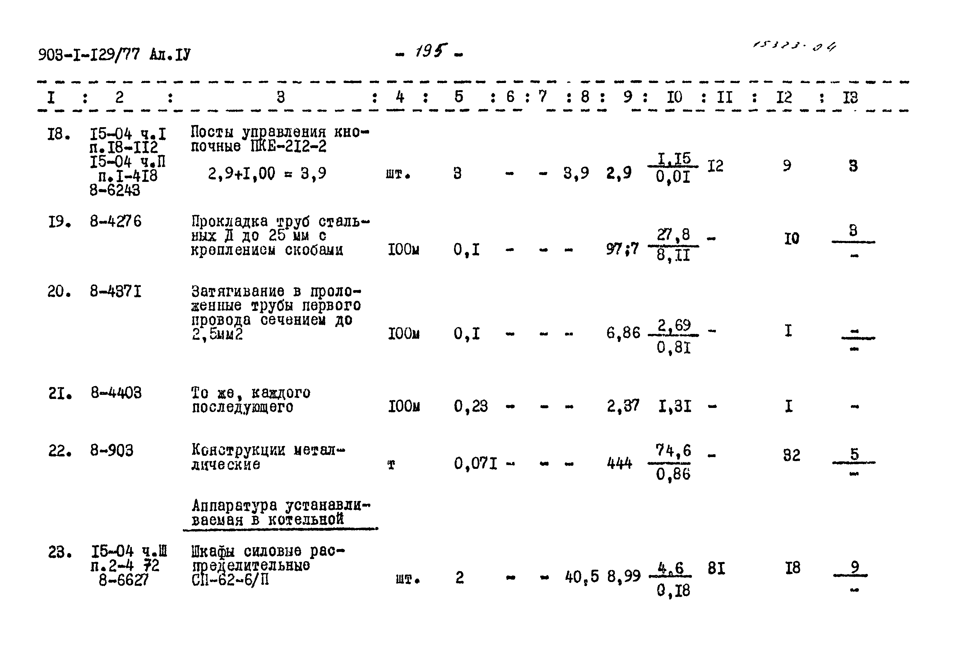 Типовой проект 903-1-129/77