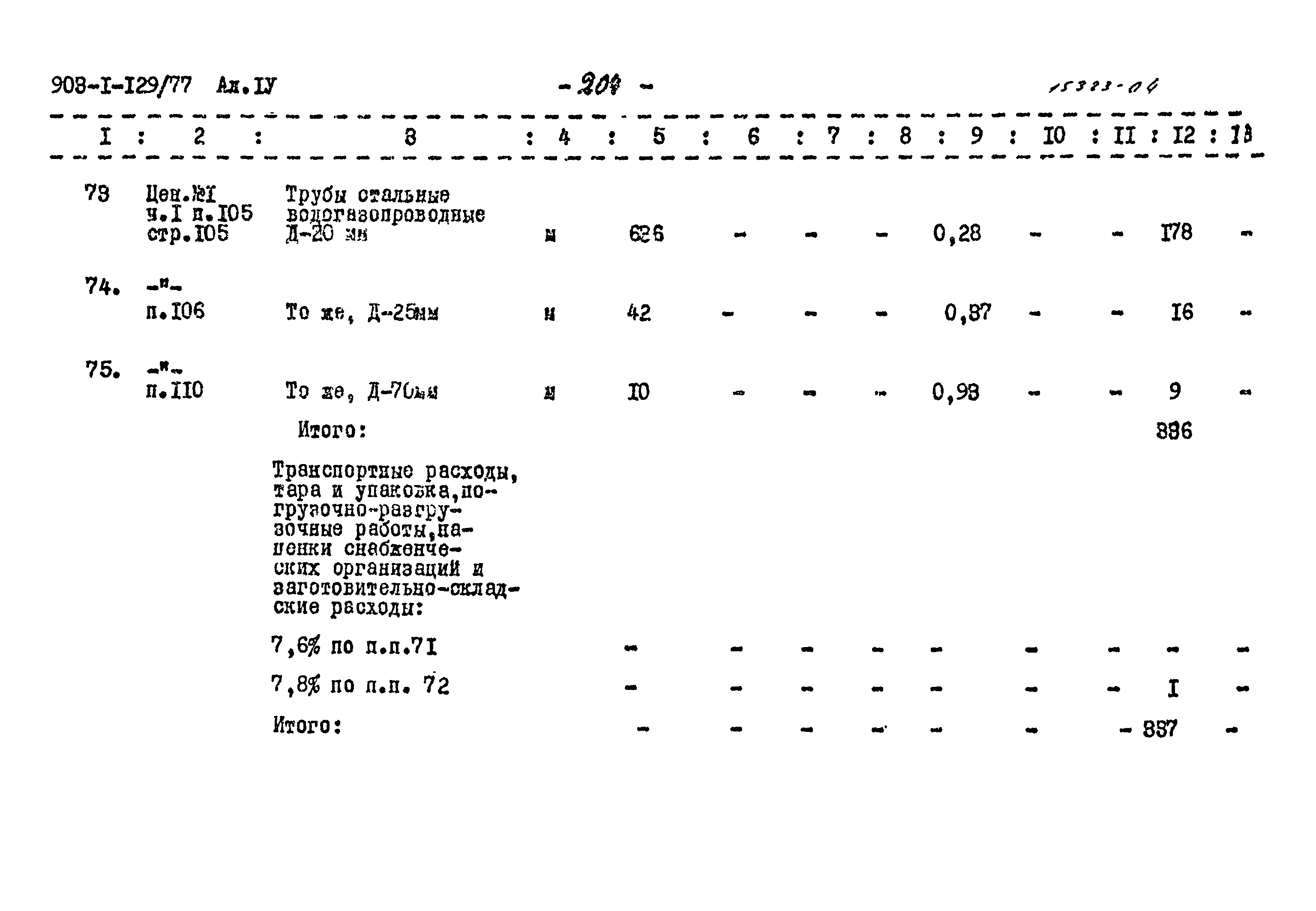 Типовой проект 903-1-129/77