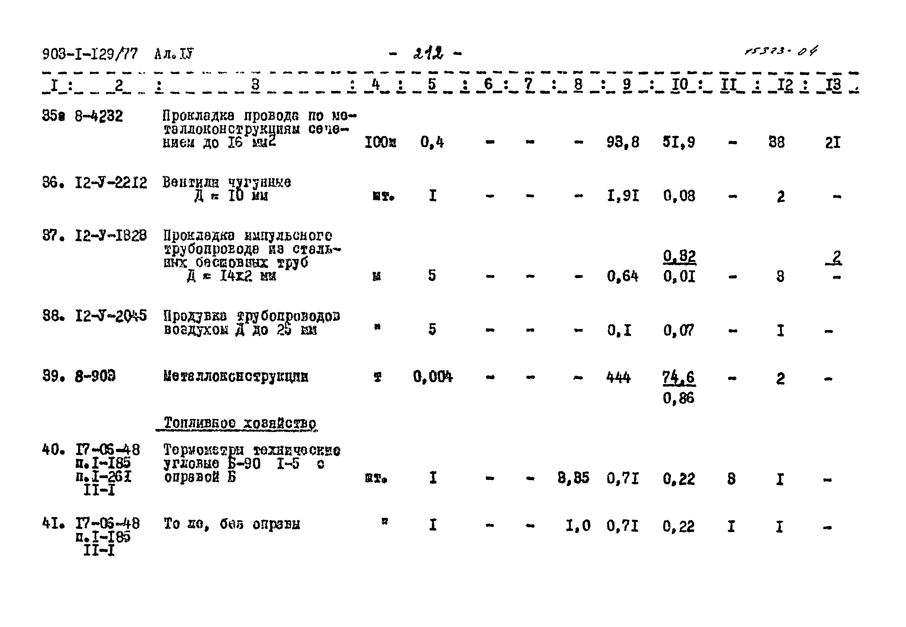 Типовой проект 903-1-129/77