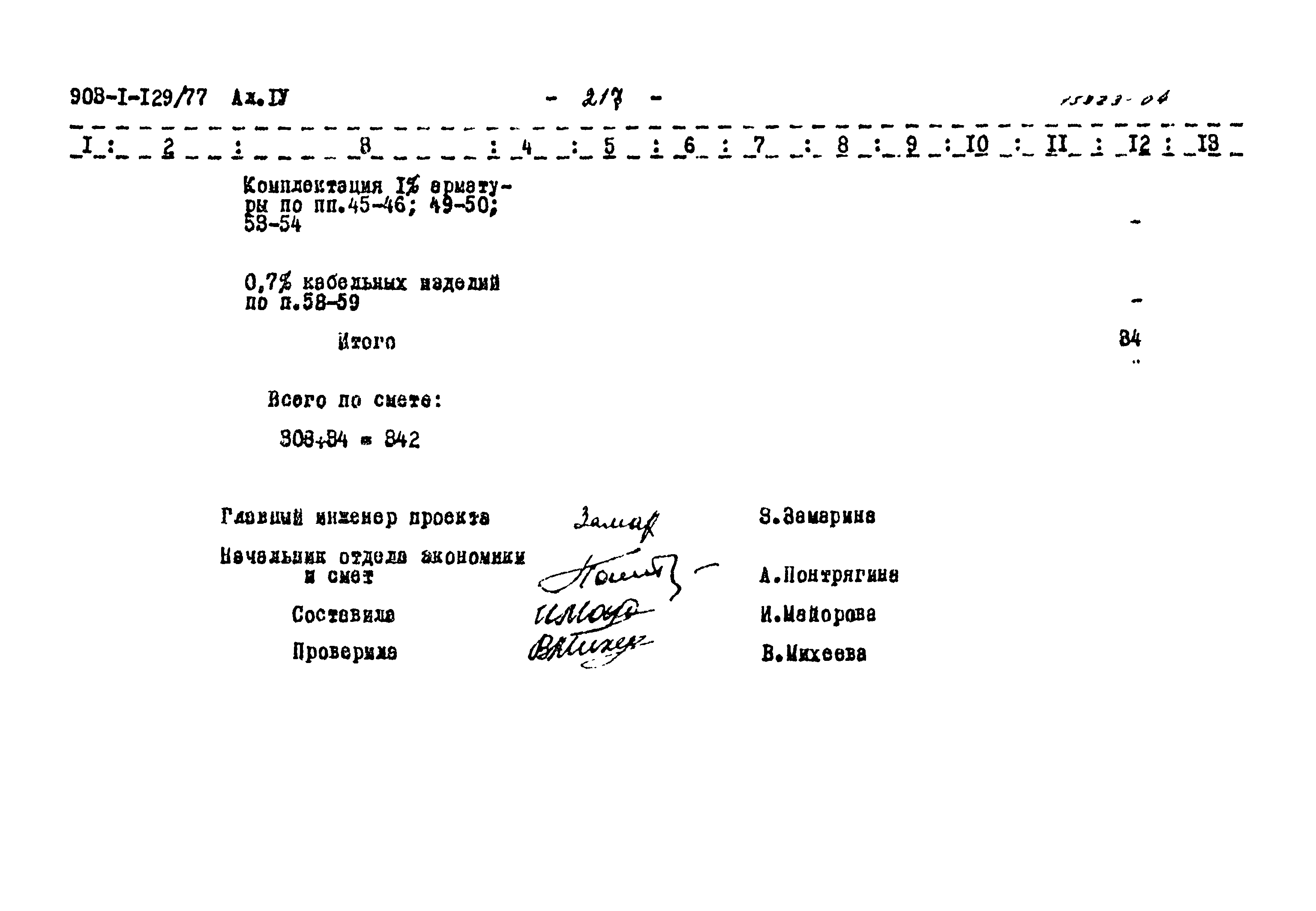 Типовой проект 903-1-129/77