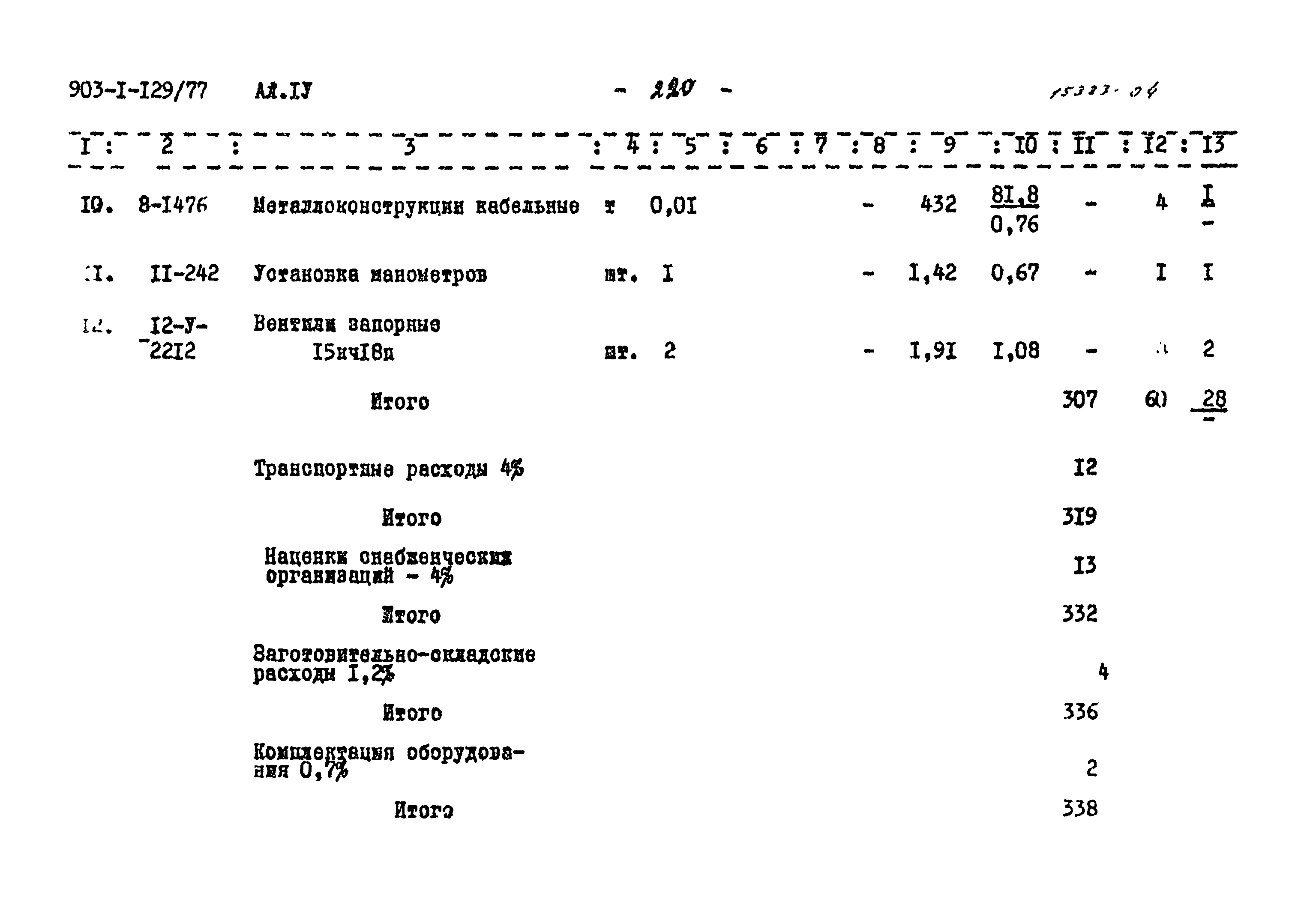 Типовой проект 903-1-129/77