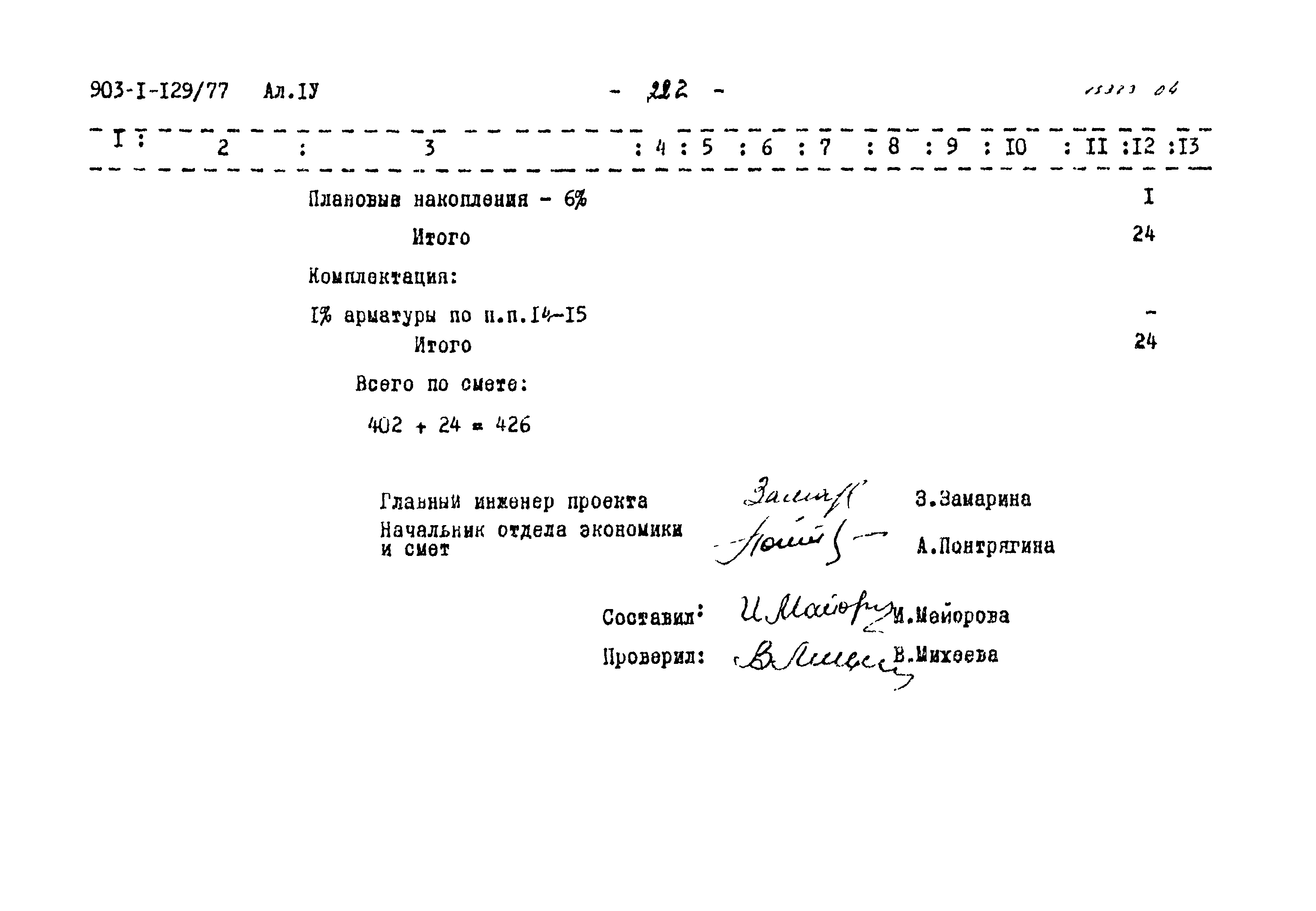 Типовой проект 903-1-129/77